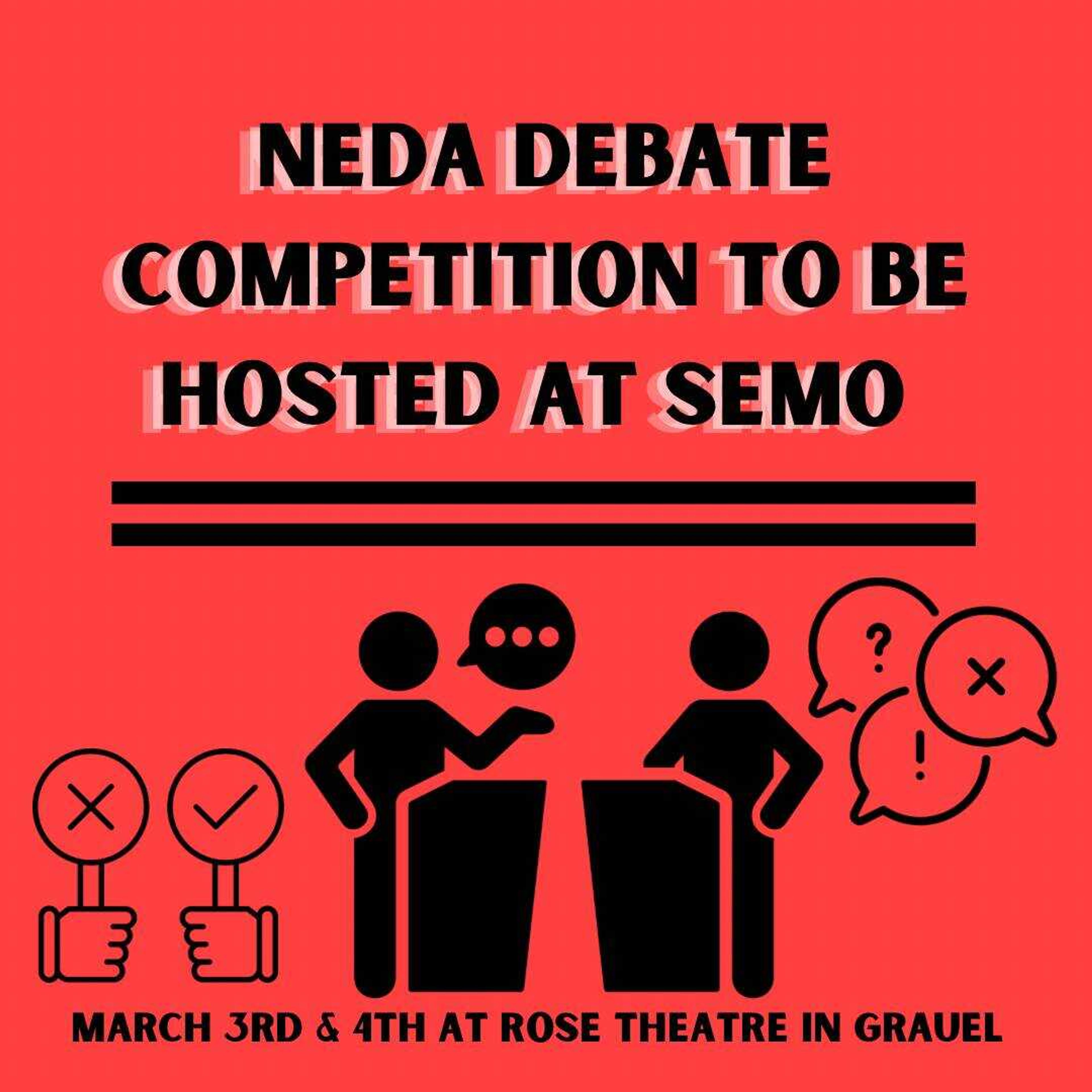SEMO to host NEDA debate tournament