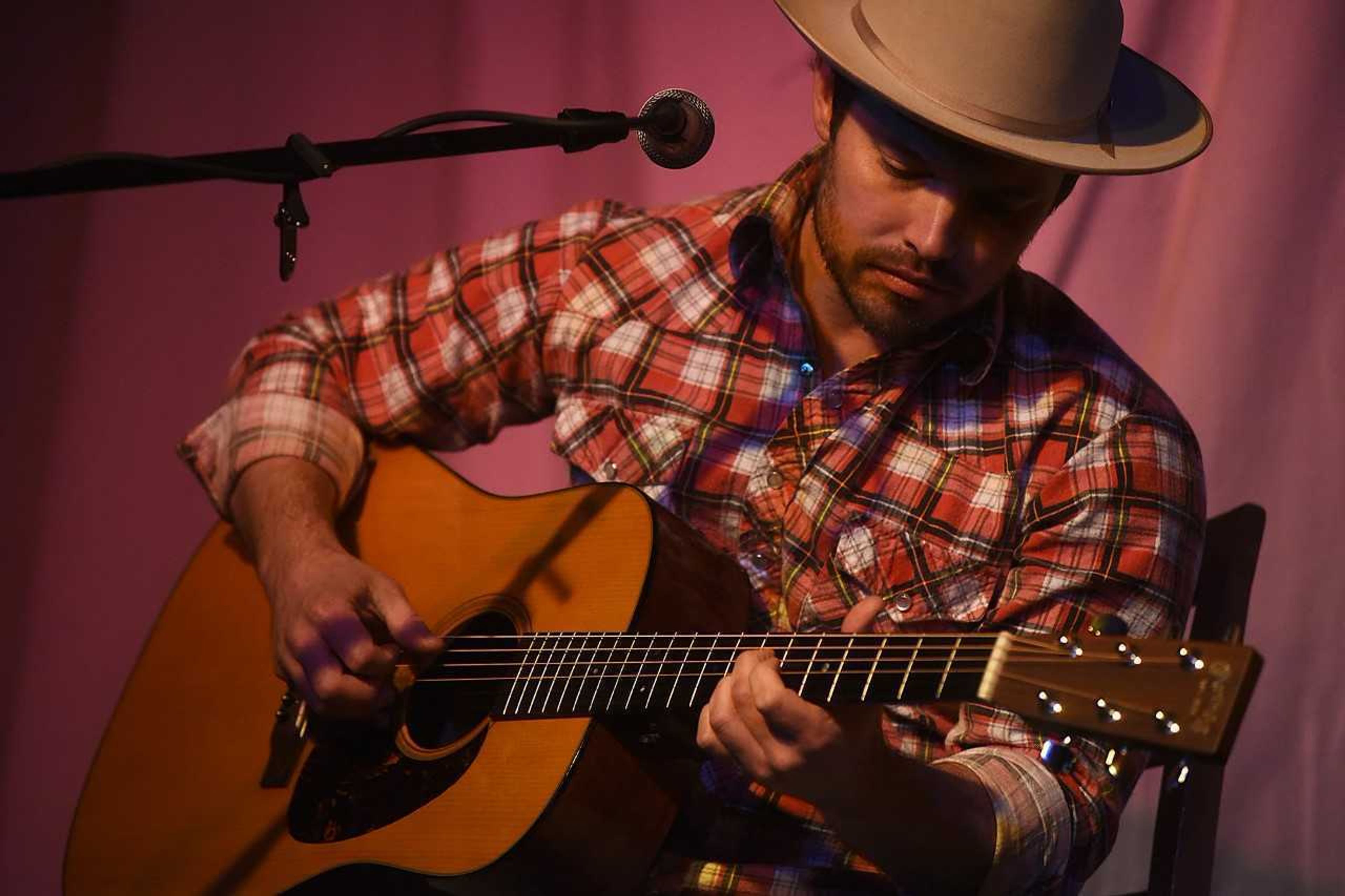 Adam Hellman performs at Sit Down and Shut Up (A Night of Songs) Feb. 6 at Port Cape Yacht Club.