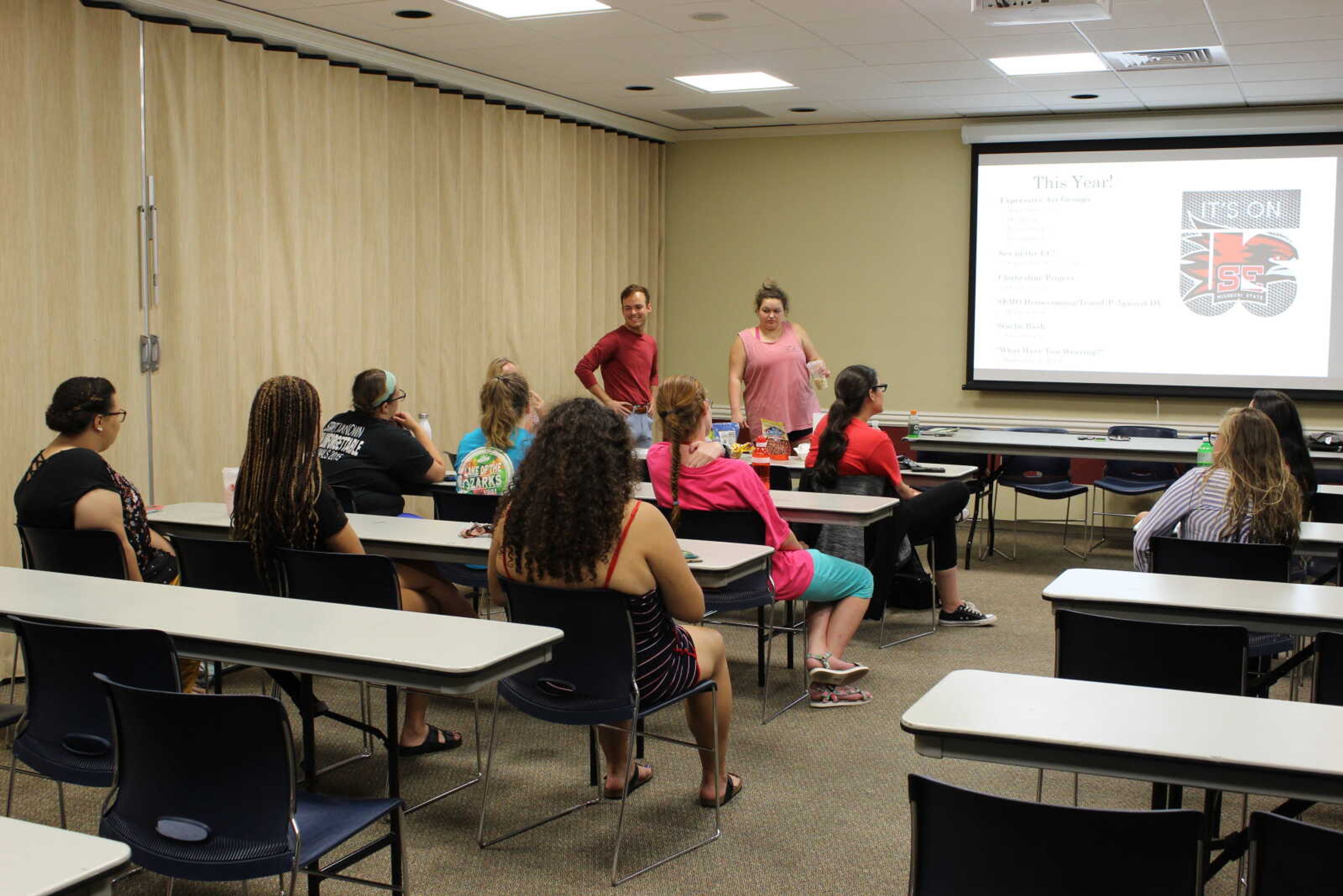 Redhawks Rising, an organization dedicated to ending sexual assault, held their first meeting Aug. 27.