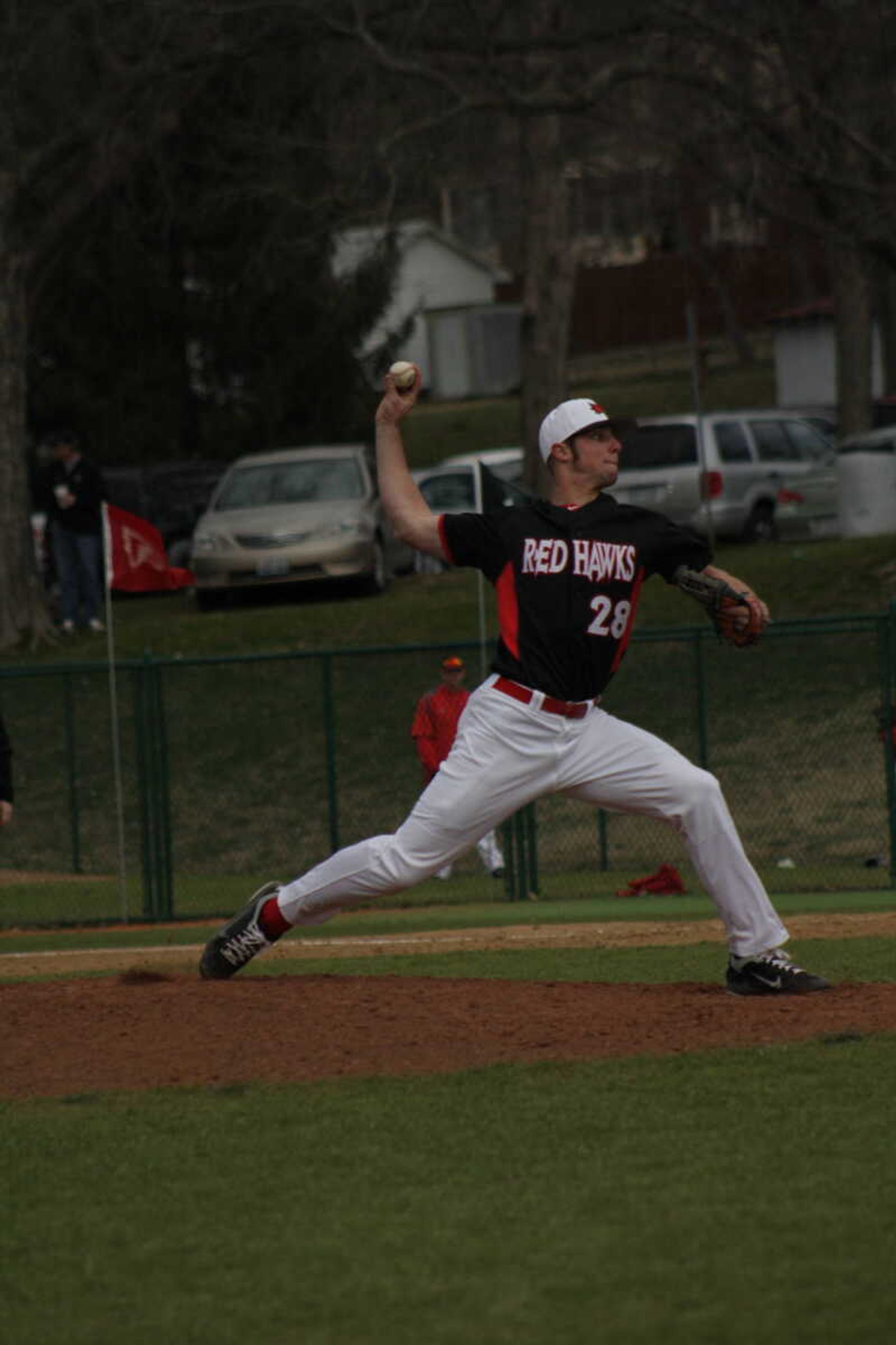 Freshman pitcher Cody Spanberger pitched against Illinois State University on March 4 at Capaha Park. -Photo by Nathan Hamilton