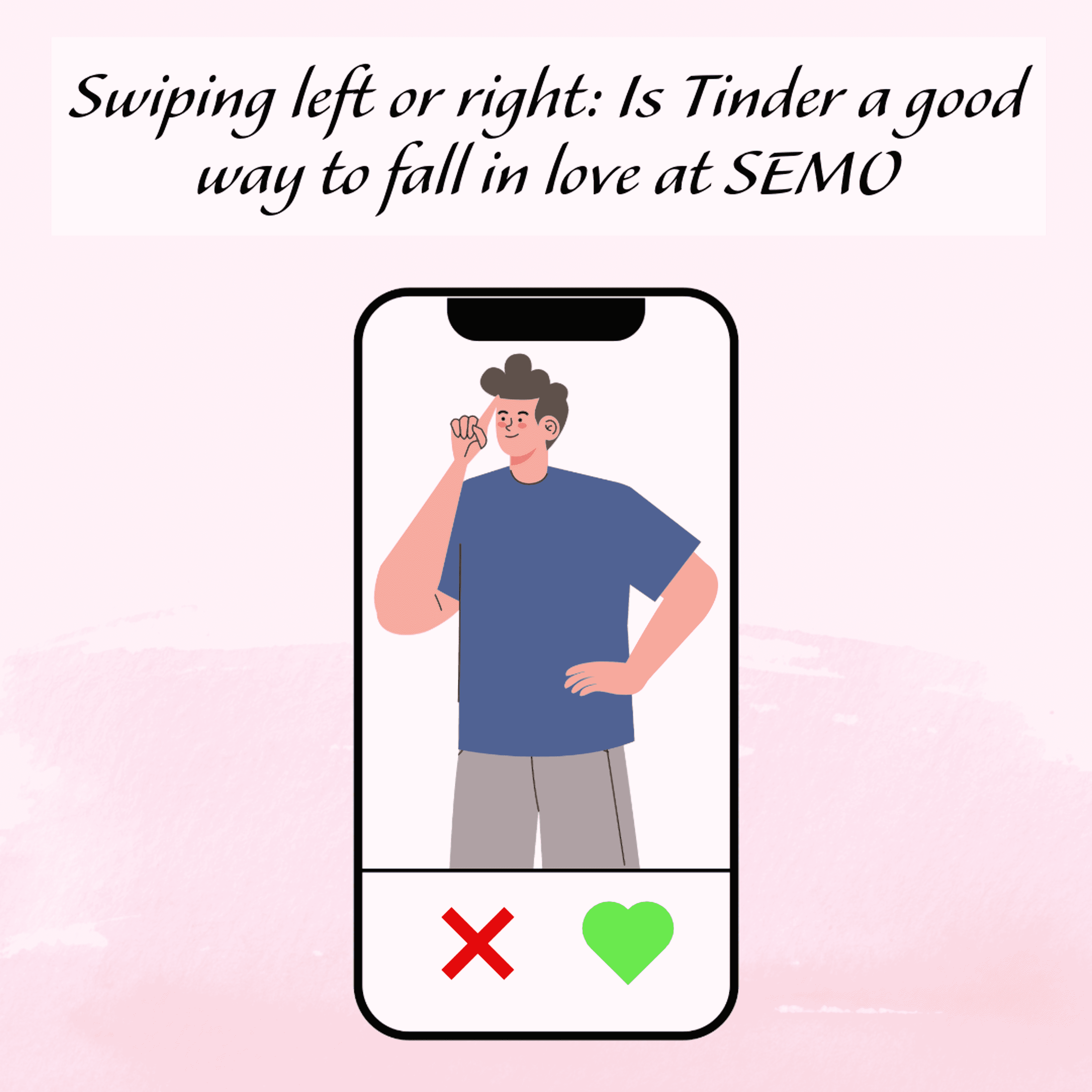 Swiping left or right: Is Tinder a good way to fall in love at SEMO