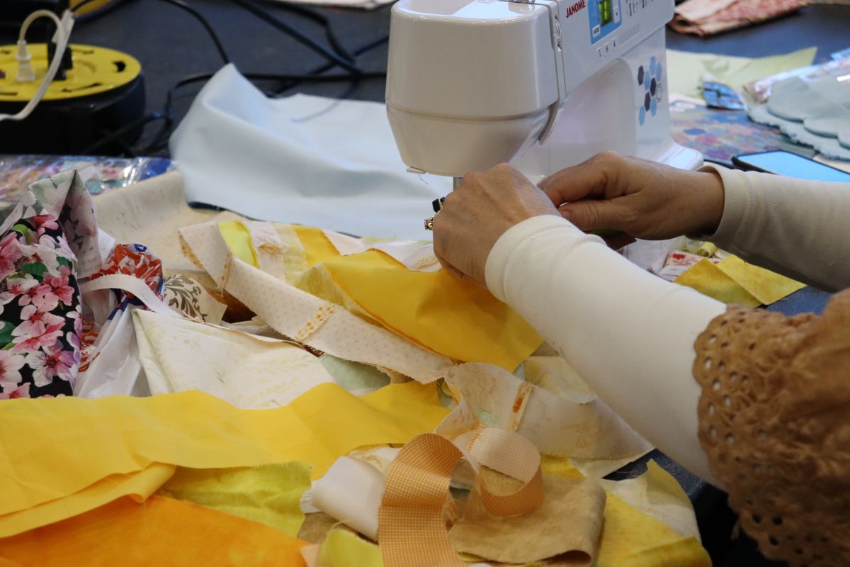 Crisp Museum decorates for spring with Bunny Patch Wall Hanging event