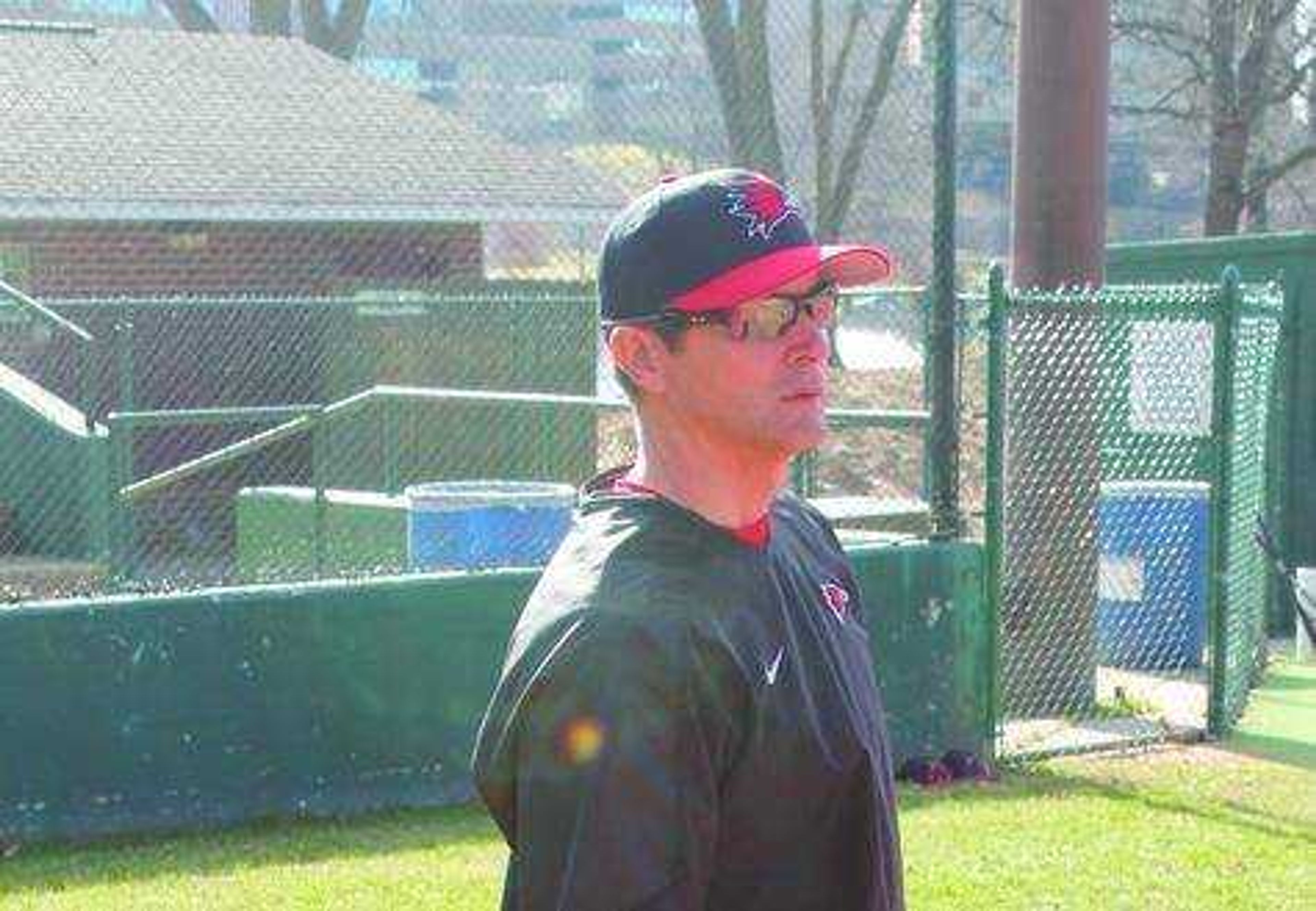 Southeast interim baseball coach Steve Bieser. Photo by Drew Yount