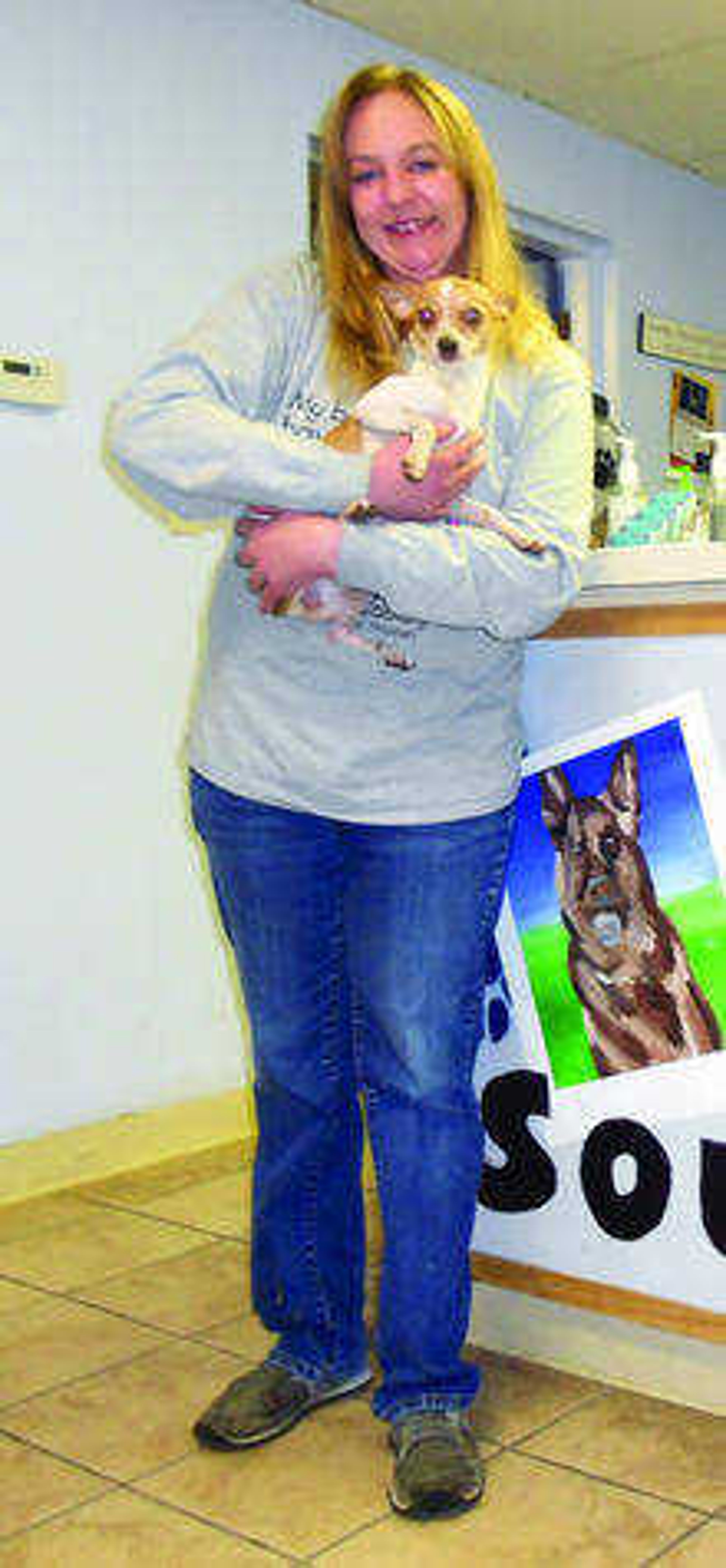 <b>Kelly Goff, director of the Cape Girardeau Humane Society.</b> Photo by Karley McDaniel