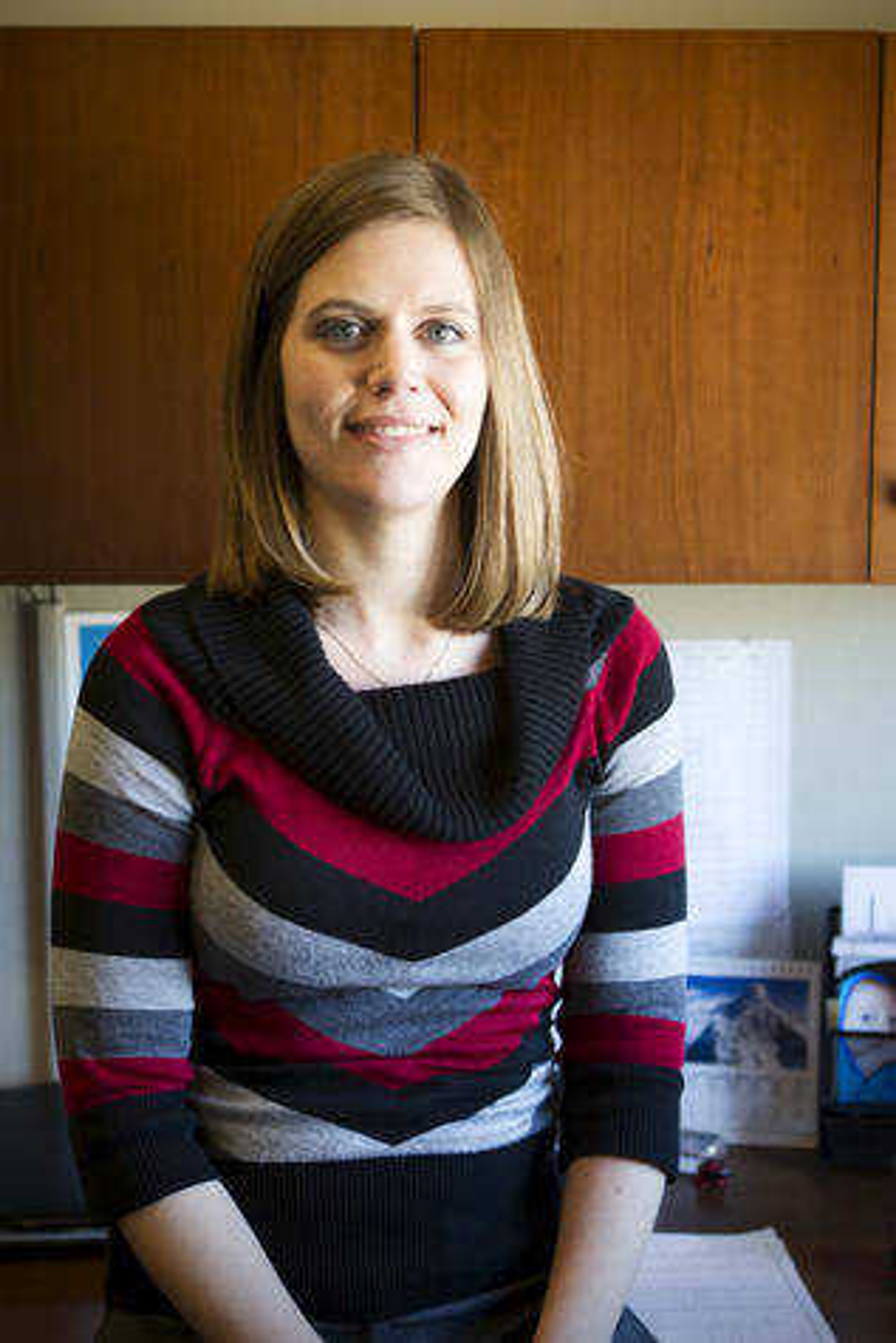 <b> Assistant Director of Admissions for Operations Alisa McFerron.</b> Photo by Mike Warren