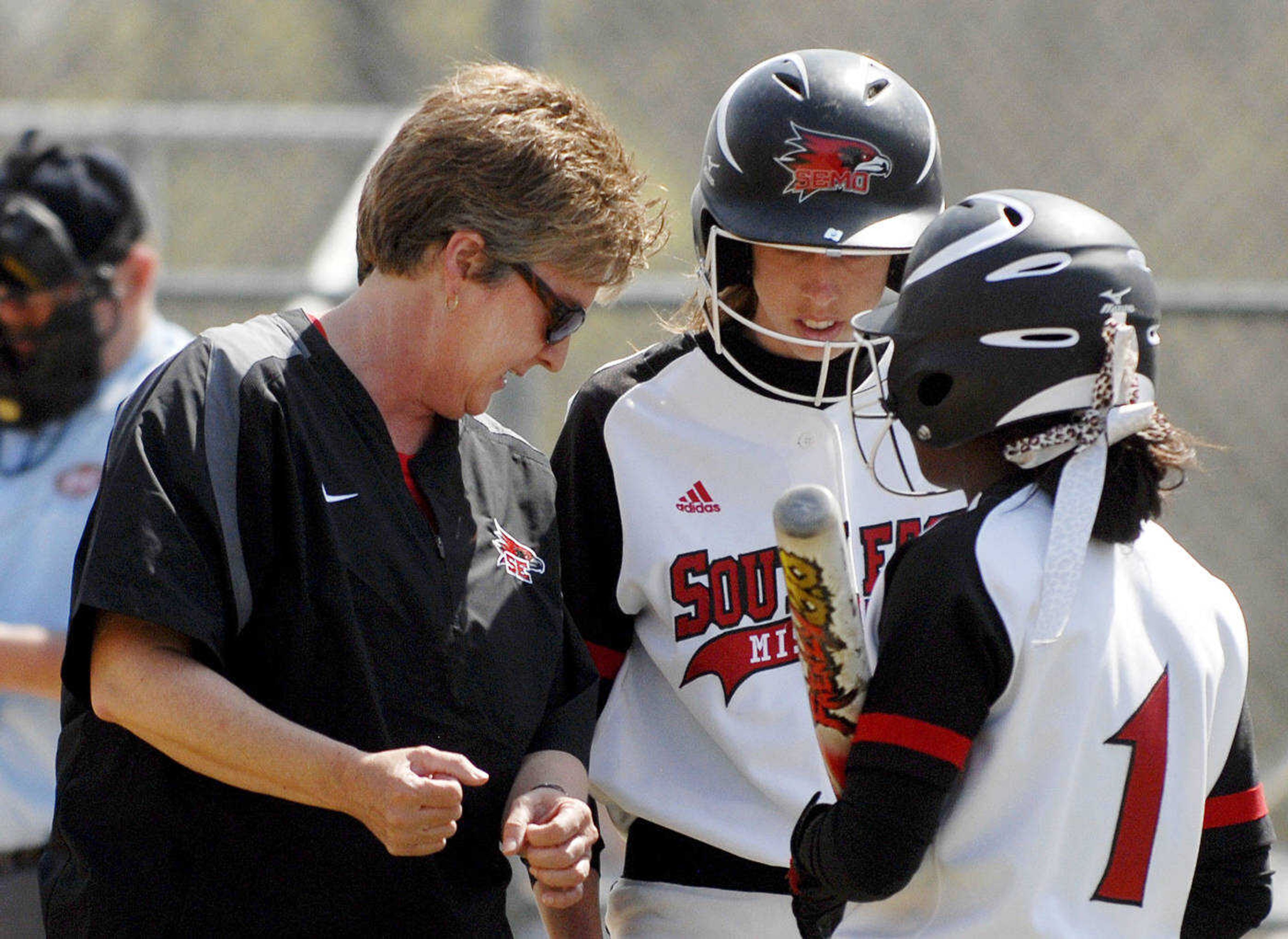 Lana Richmond, right, has been coaching at Southeast Missouri State University for 32 seasons.  Arrow File Photo.