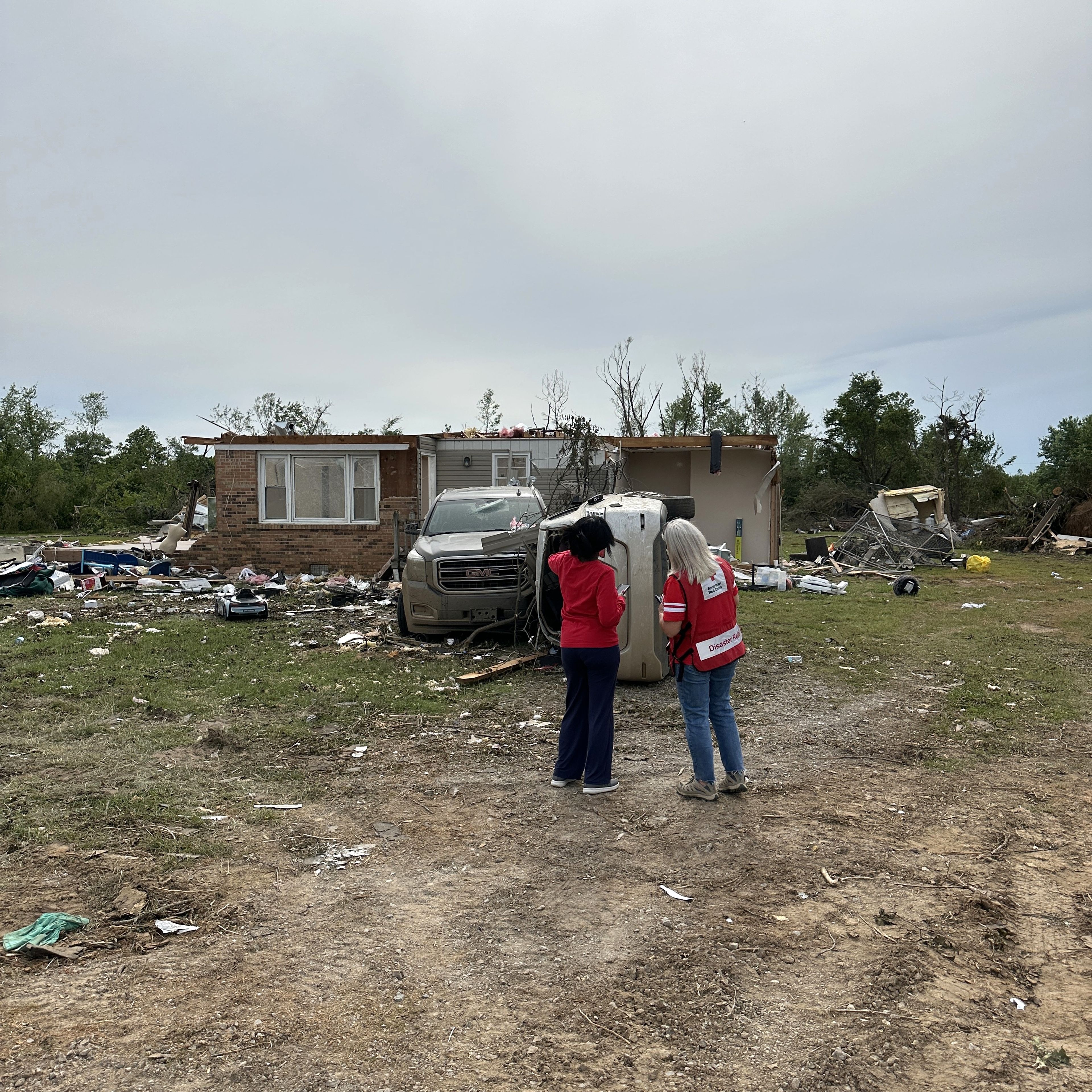The Red Cross aids storm recovery in Scott County