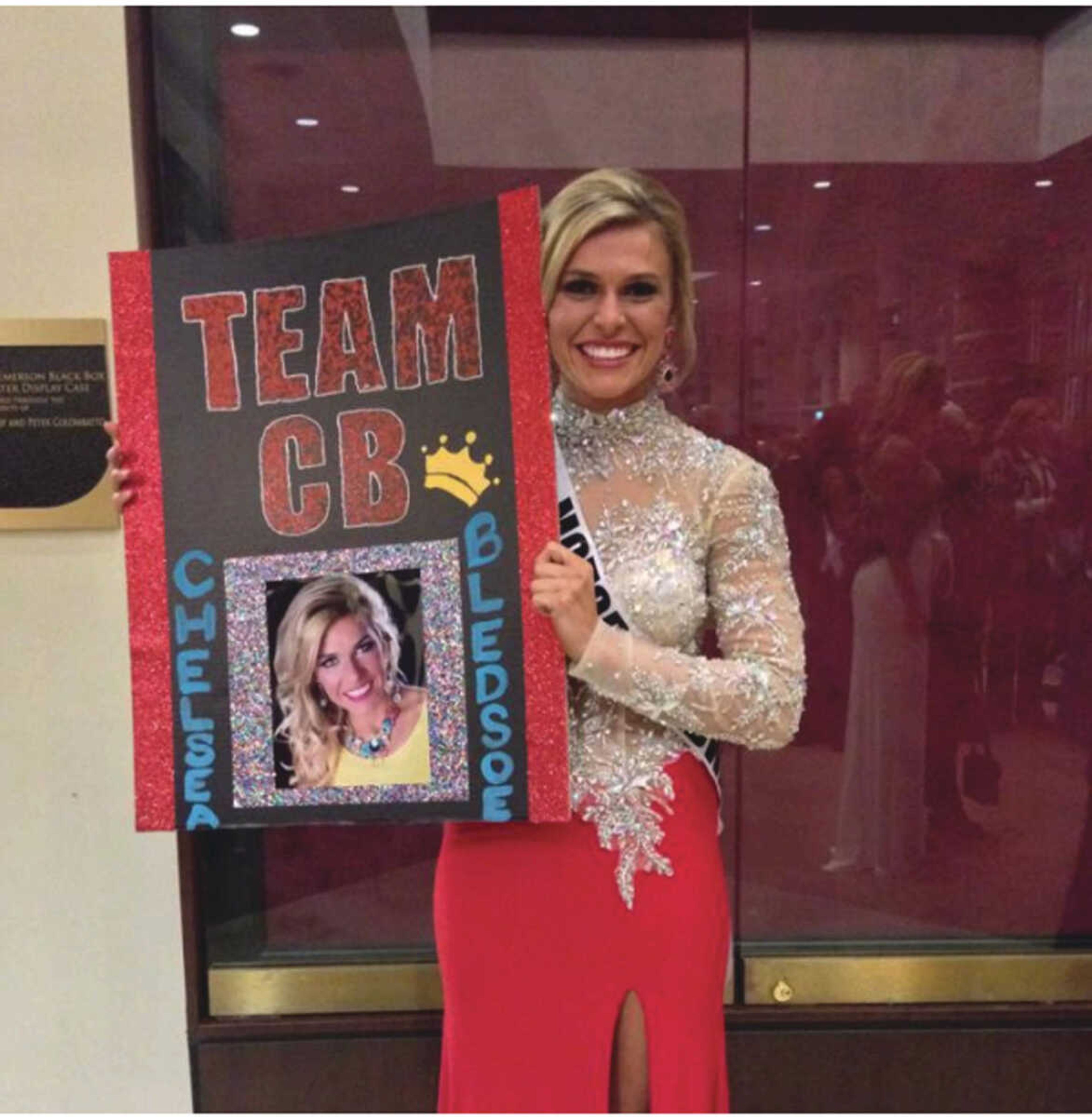 Pageant contestant hopes to share experience with students