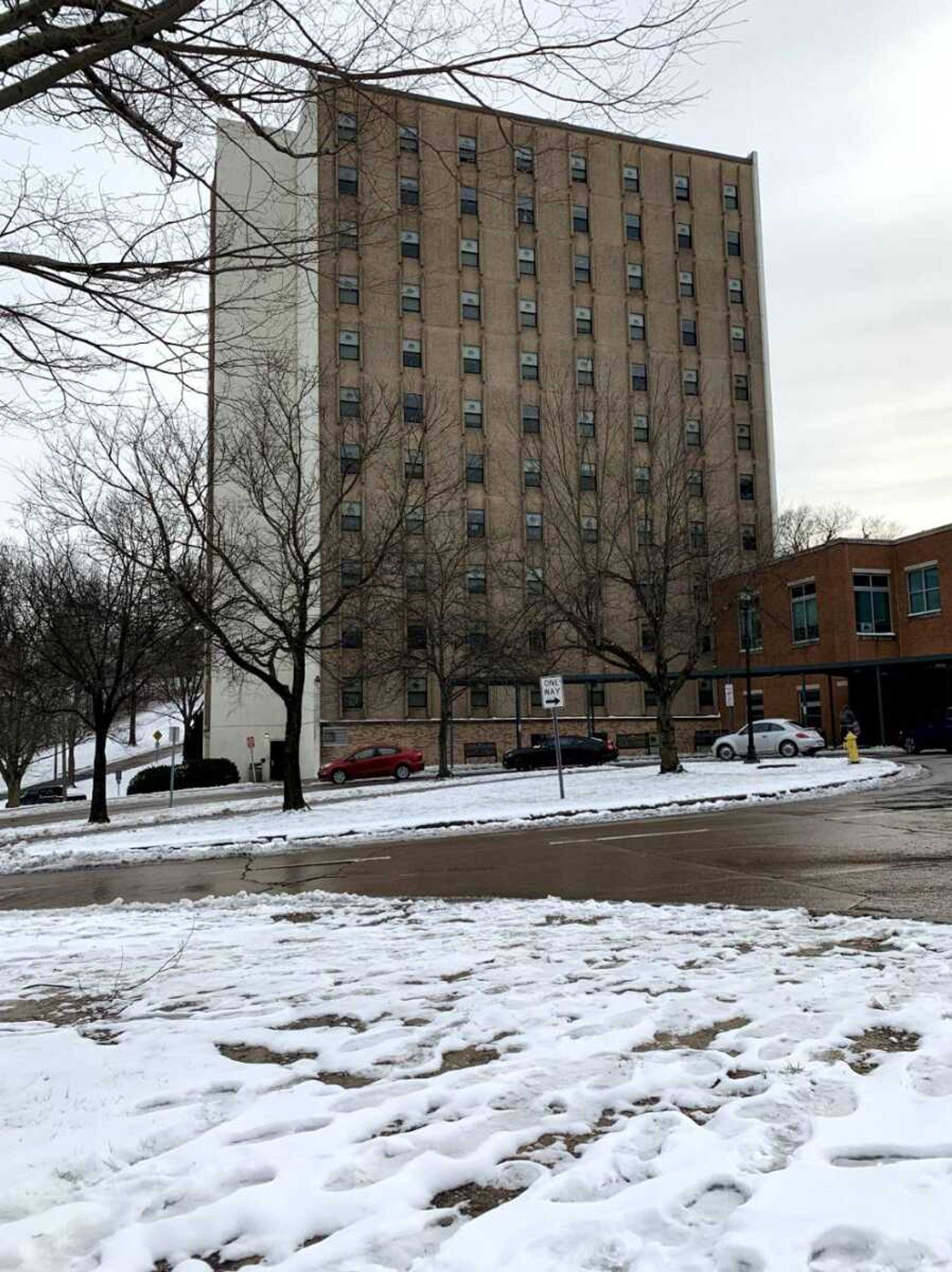 Towers East temporarily houses Counseling and Disability Services.