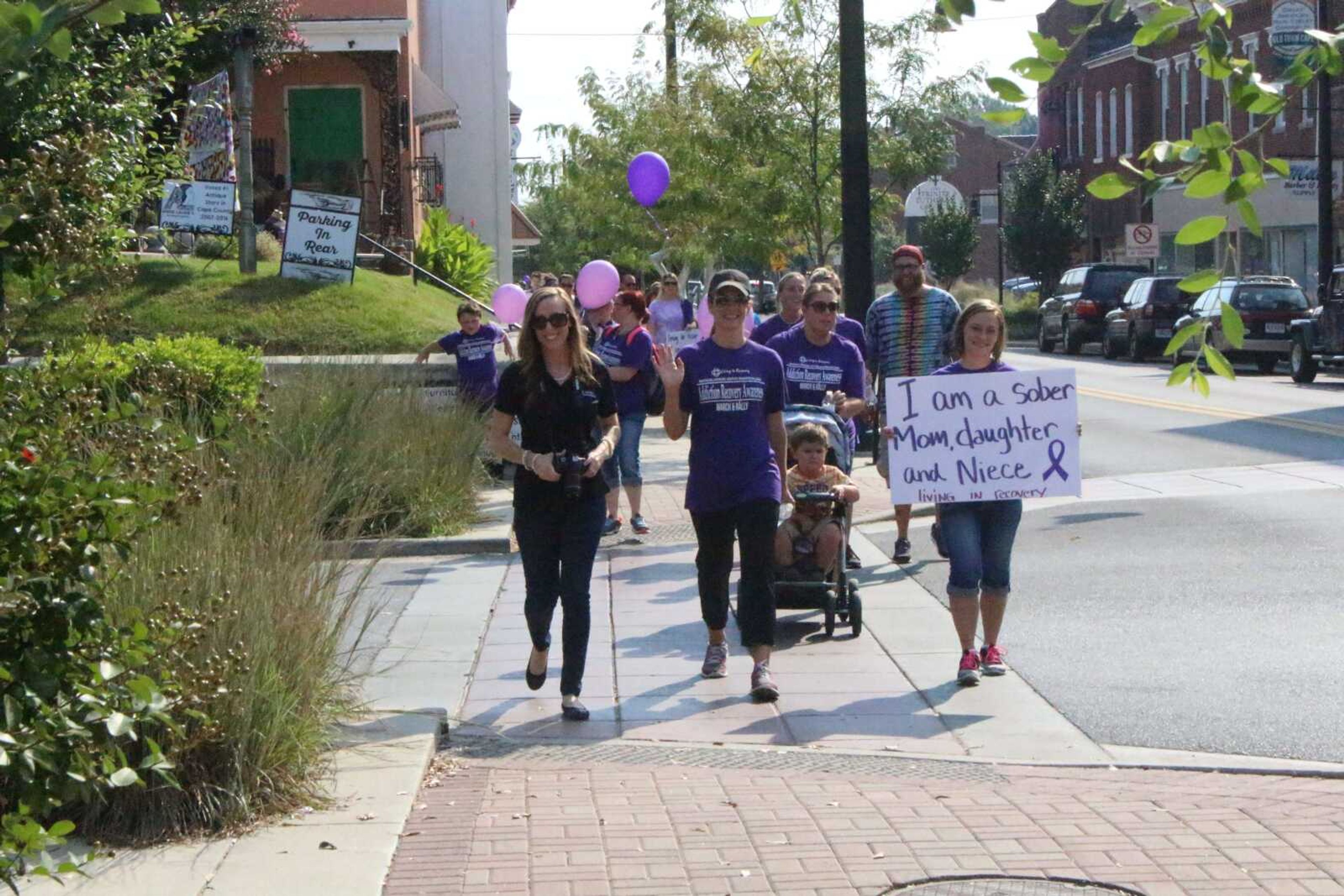 Addiction Recovery March brings awareness to addiction and recovery