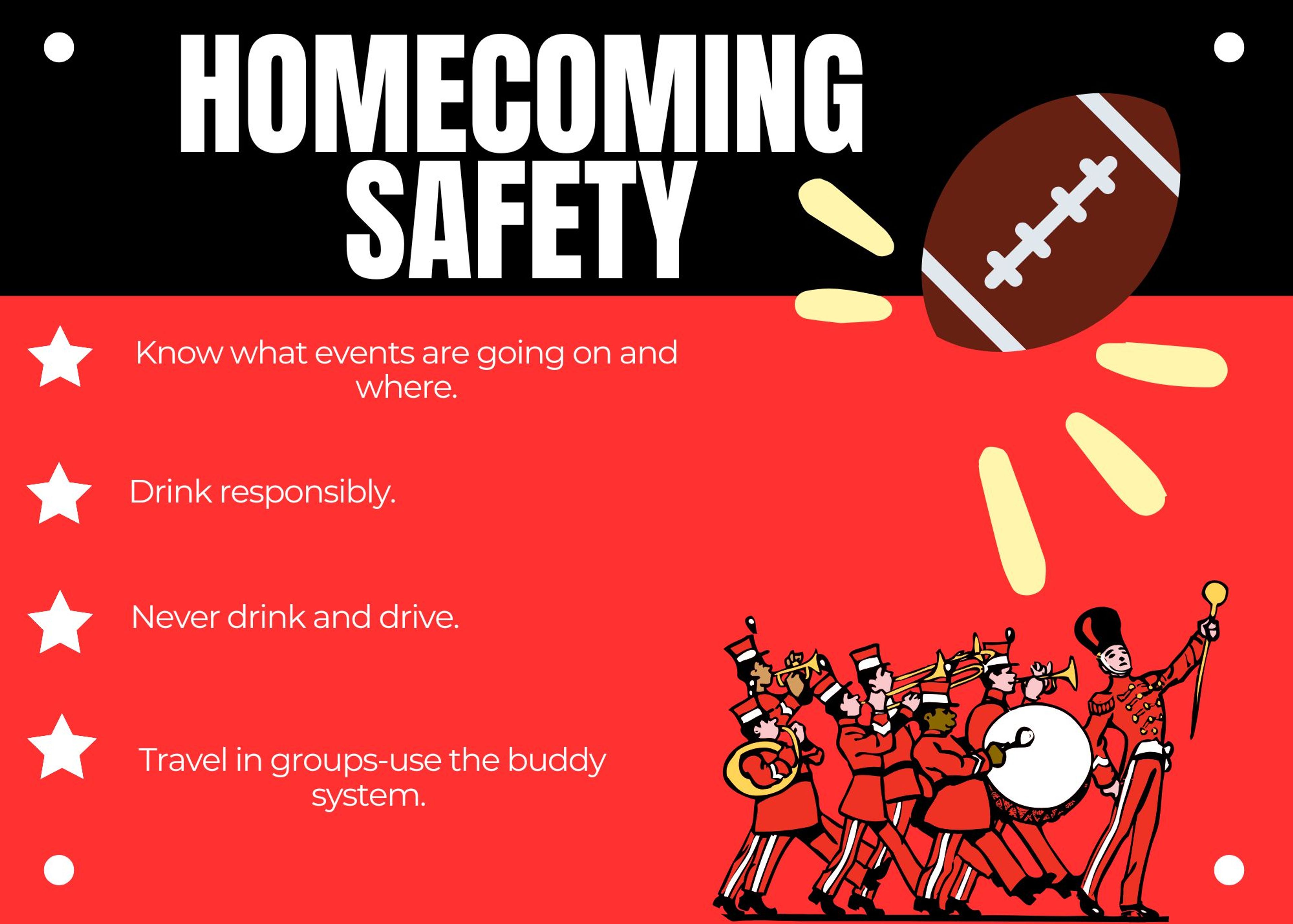 Navigating Homecoming: Tips to keep yourself safe while celebrating 