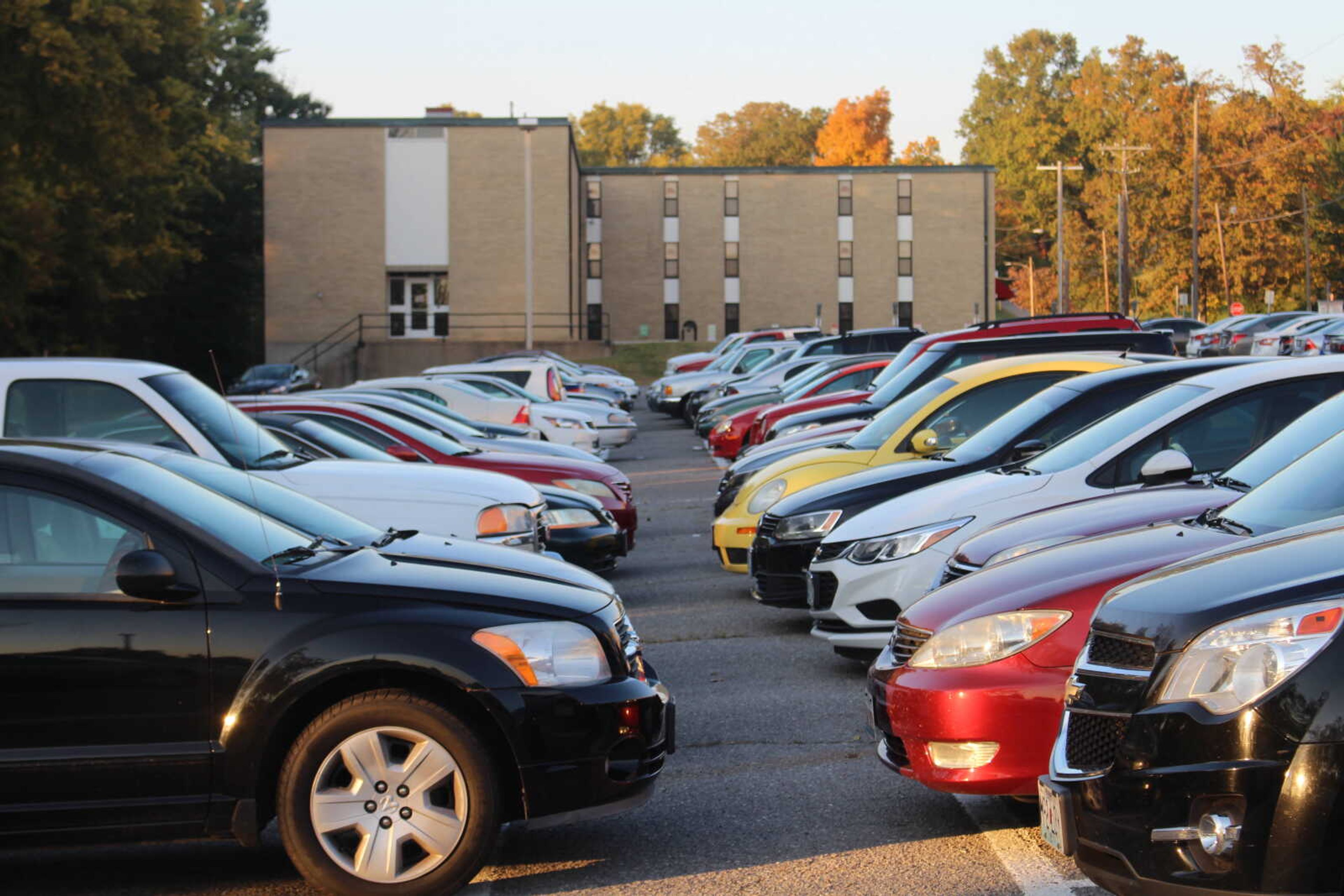 At least 17 cars were damaged over the weekend Oct. 26 and 27, while parked in preferred lot B 1-21 across from Vandiver Hall.