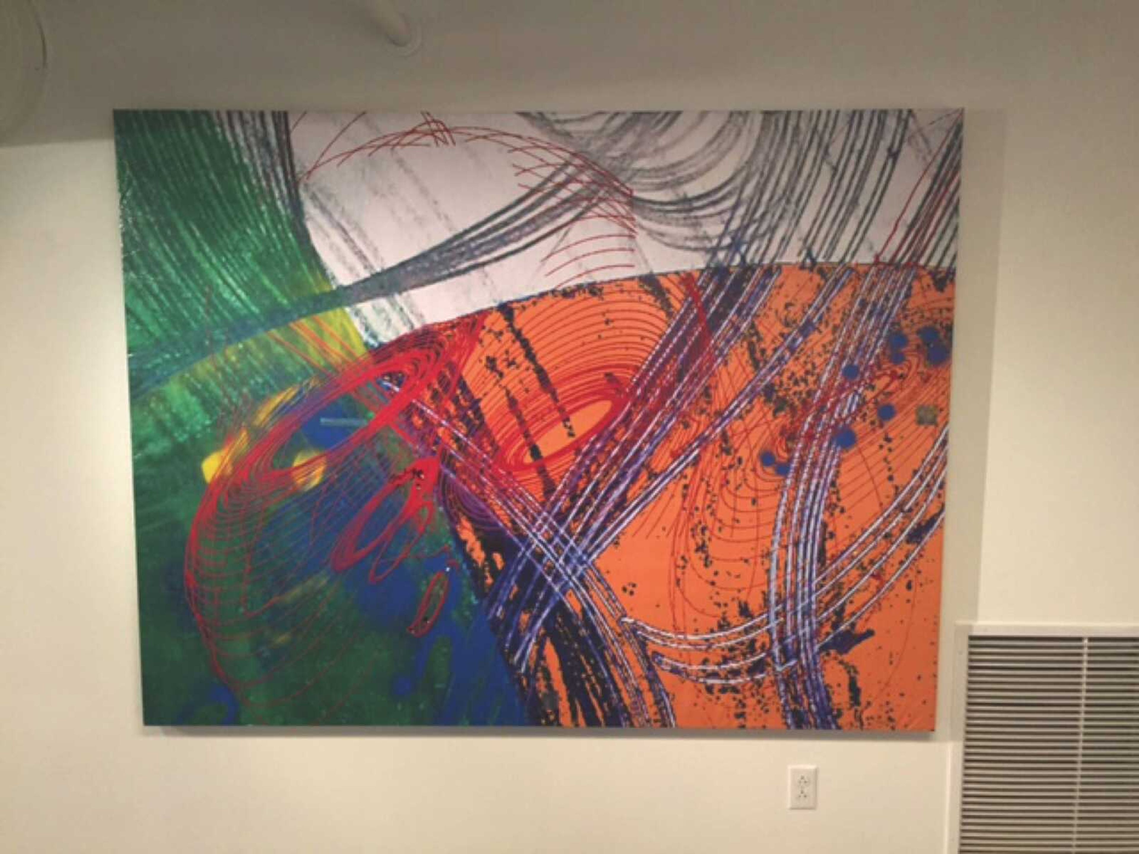 Ron Fondaw's exhibit "Shaky Ground" is on display through March 22 in the River Campus Art Gallery.