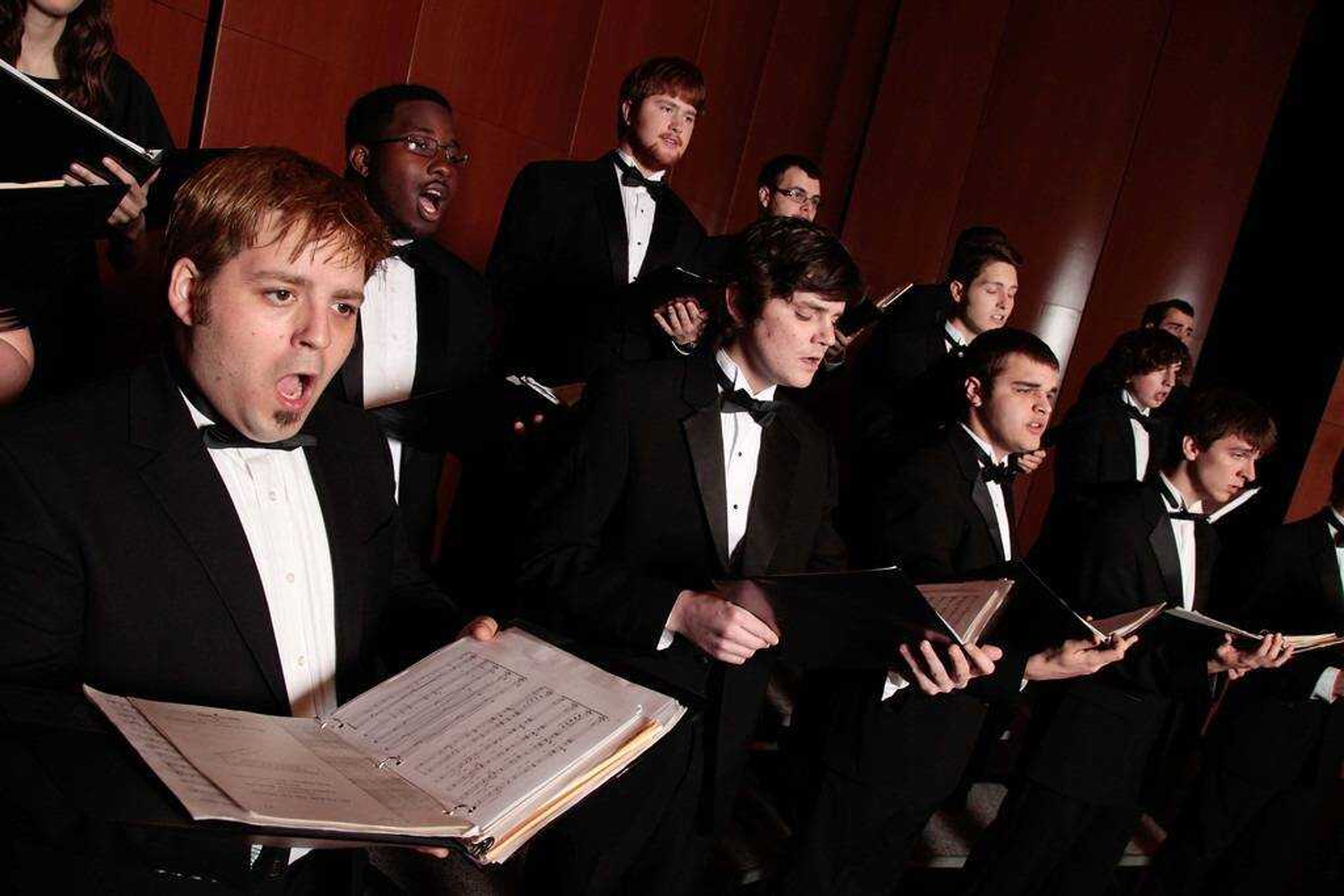 The Men's Choral Festival will allow students from area high schools to perform with the Southeast University Choir, Chamber Choir and a music fraternity. Submitted photo.