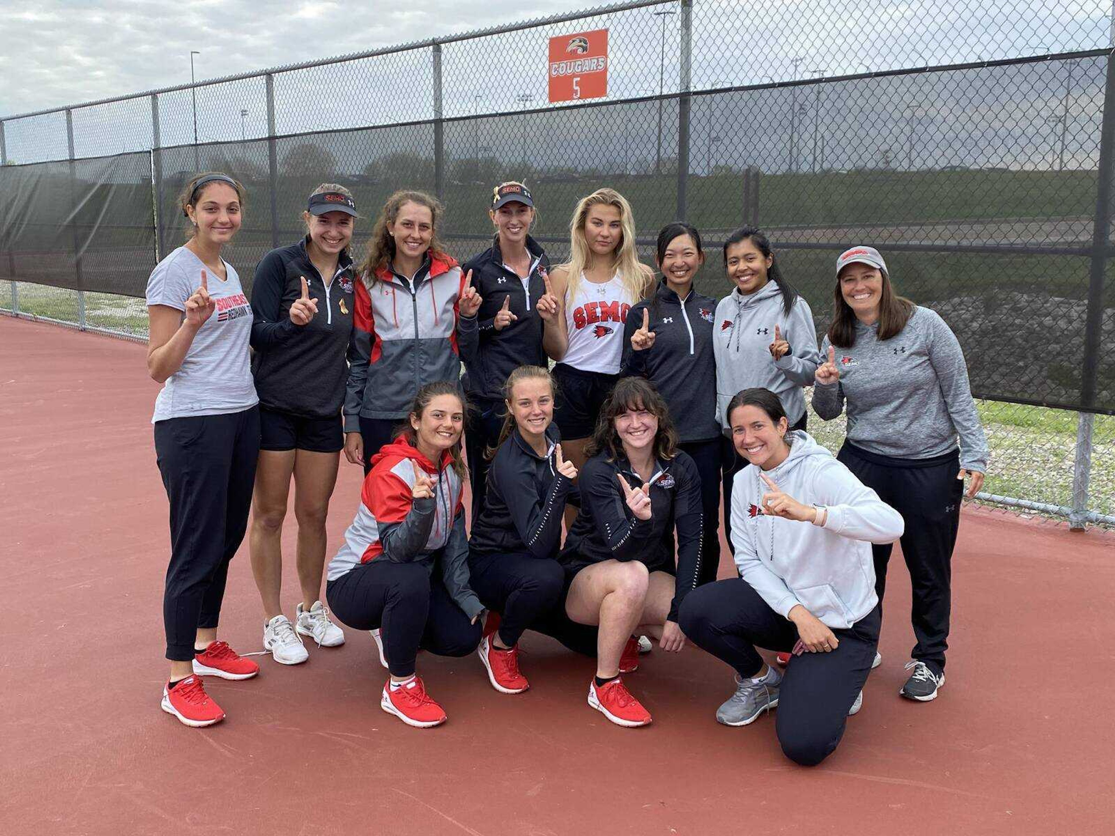 High-performing tennis team earns first OVC title in program history