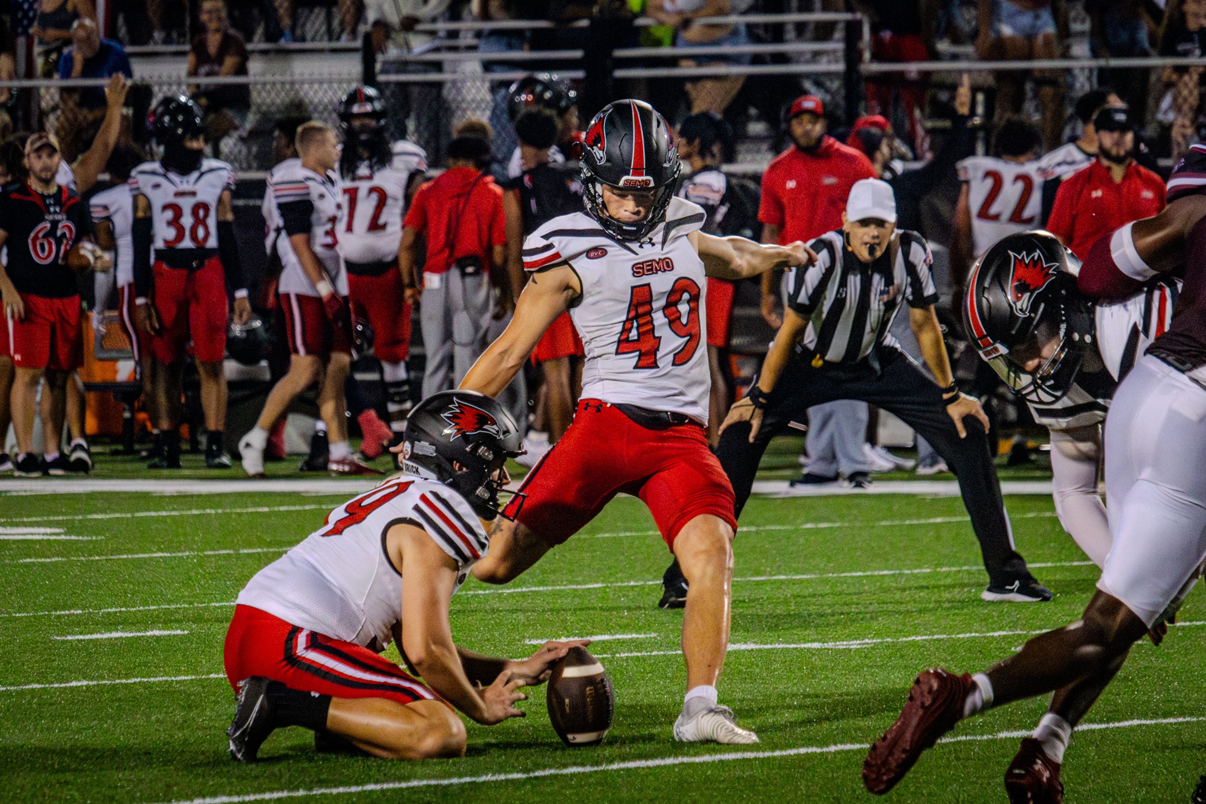 DC Pippin wins OVC special teams player of the week after a four field goal game 