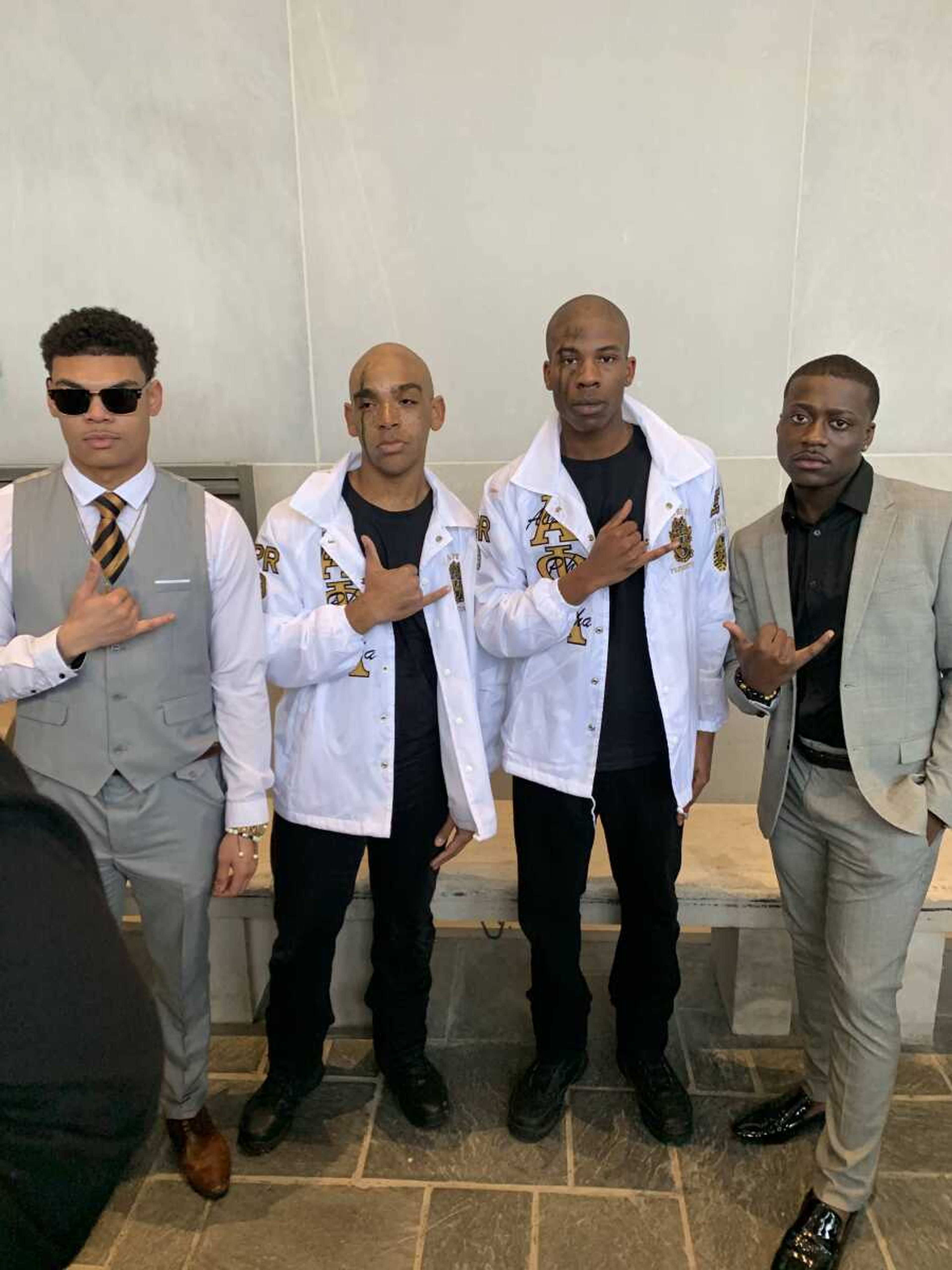 Alpha Phi Alpha Fraternity Inc. welcomes two new members