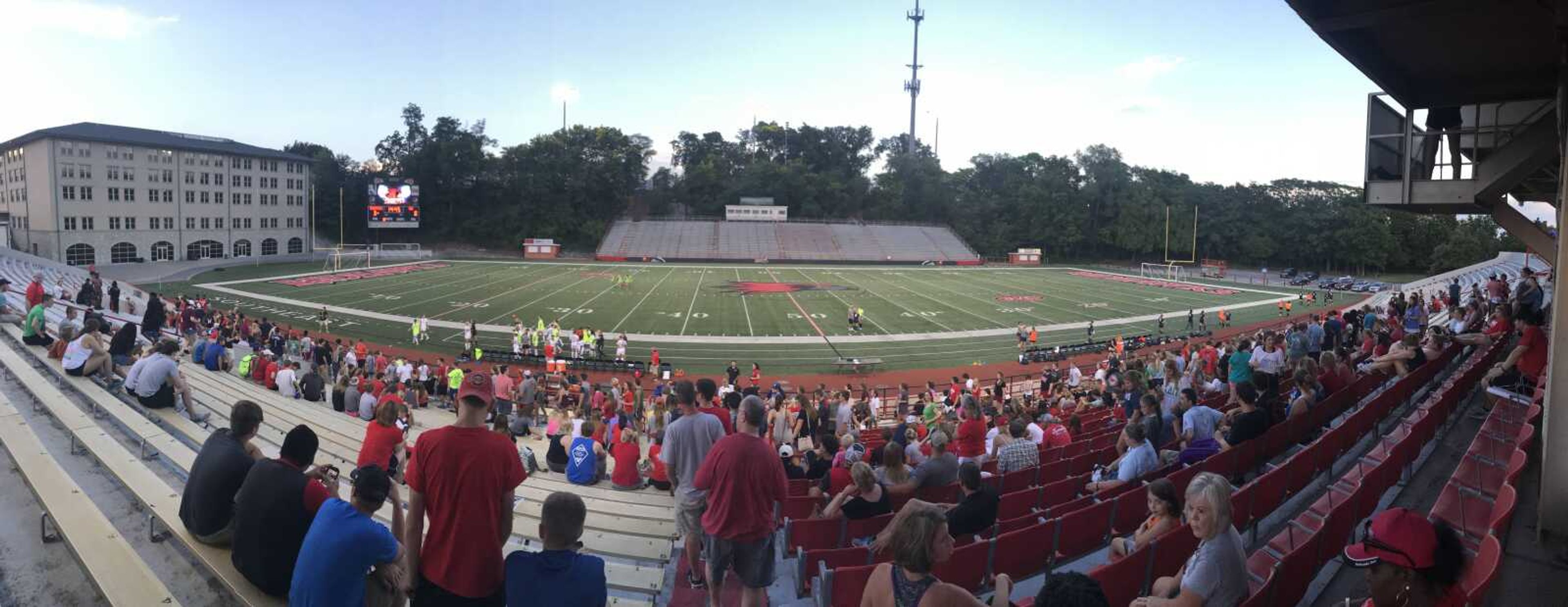 846 people attended the women's soccer home opener on Aug. 20, the second-highest number in Houck Stadium soccer game history.