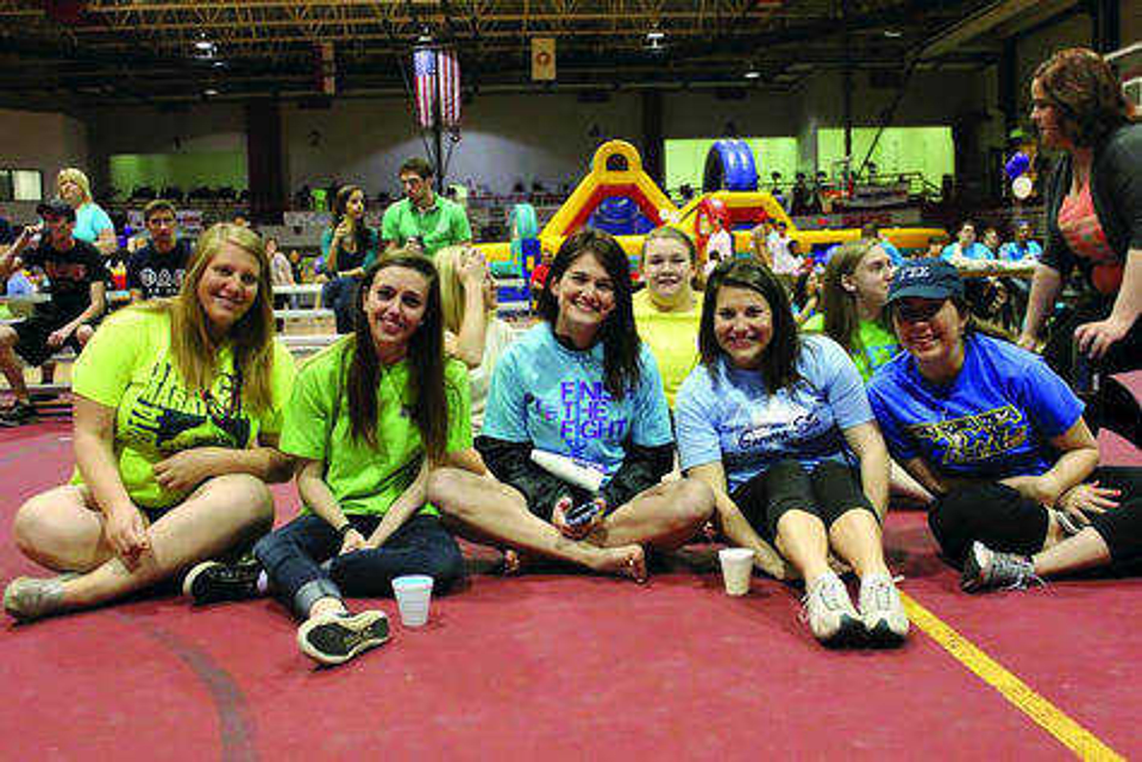 Southeast students at Relay For Life. Submitted photo