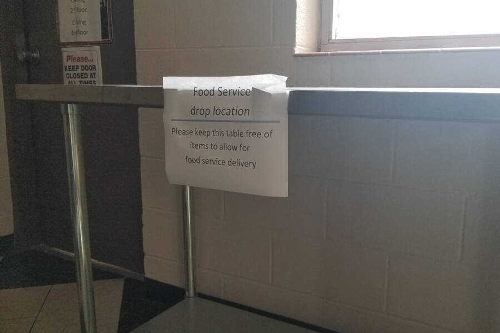 The Food Service drop location in Dearmont is where quarantined students will receive their food.