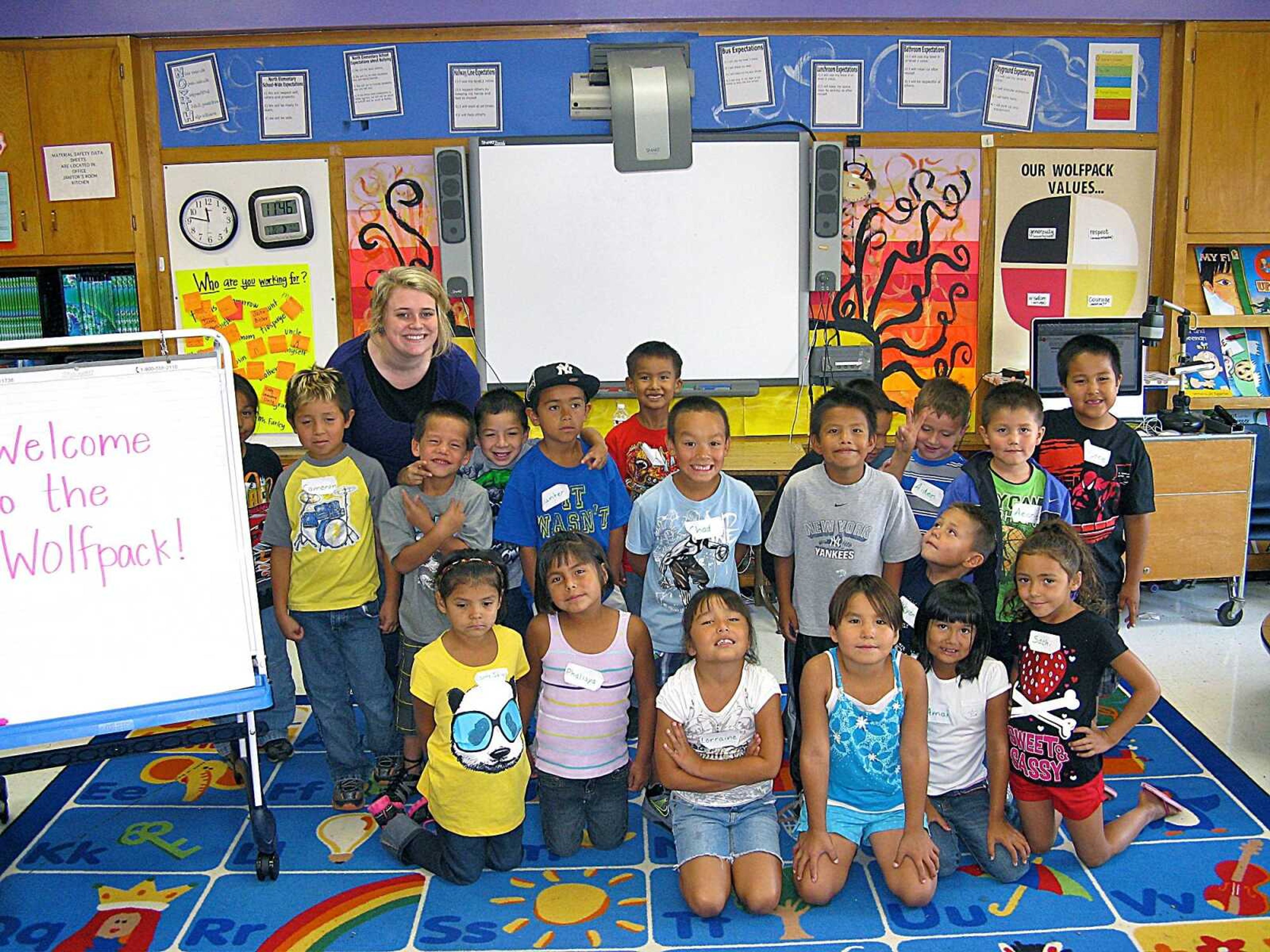 Katie Herring was named Woman of the Year last year and is now a first grade teacher. Submited photo