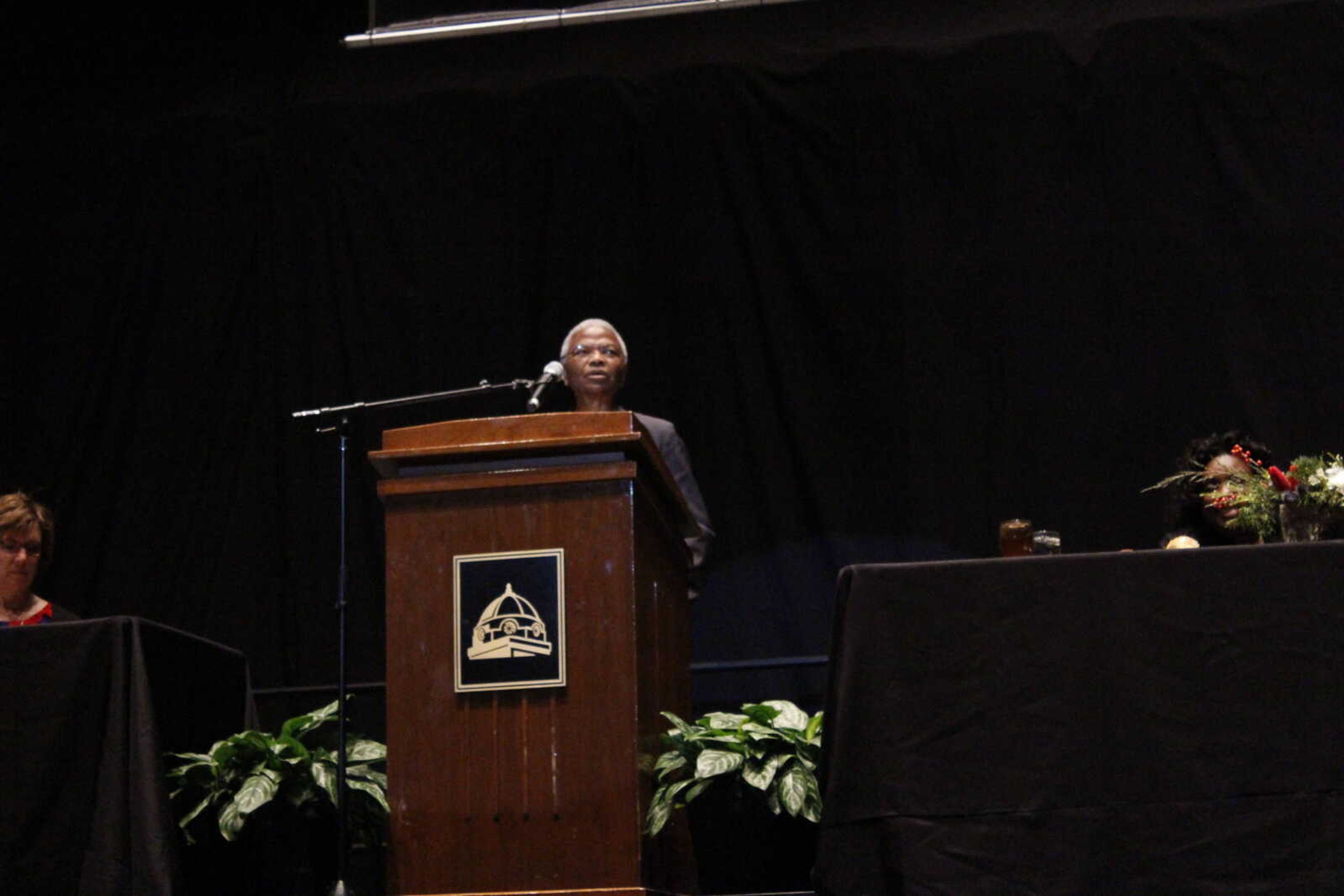  Berry Speaks about diversity at annual Dr. Martin Luther King, Jr. Celebration Dinner.