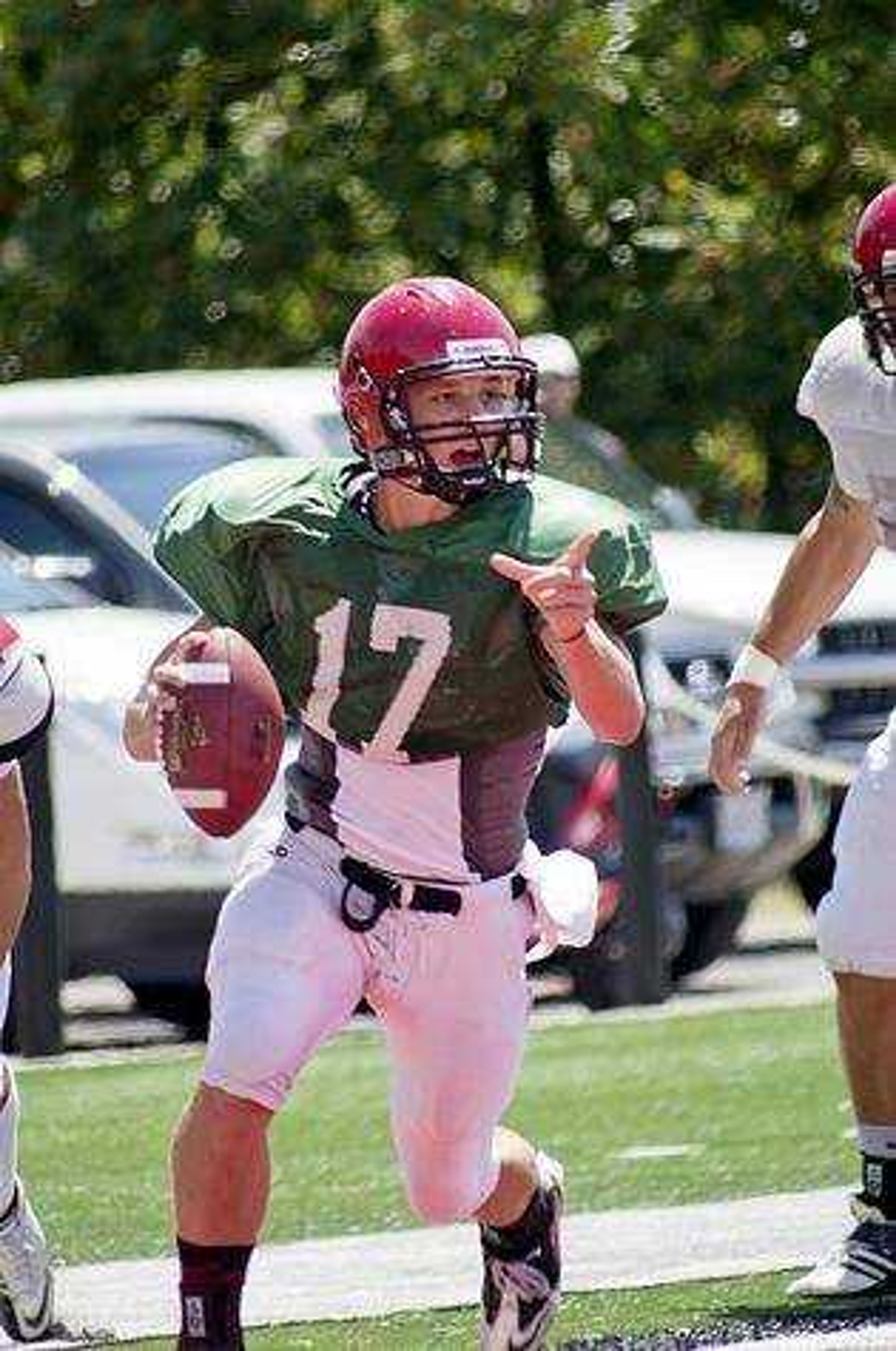 Scott Lathrop begins his college football career as a starter