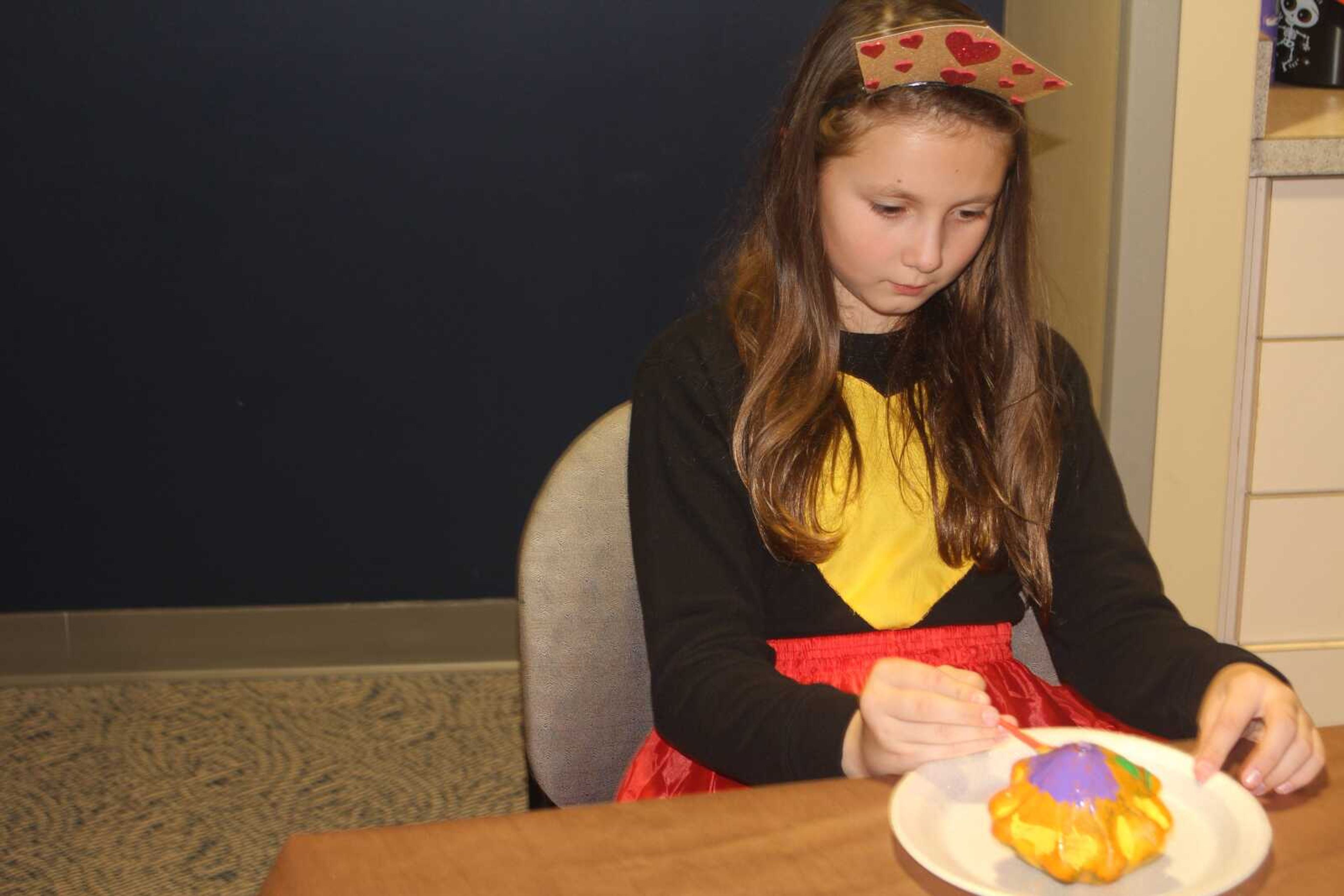 Vandiver Hall hostesses a safe trick or treat on Oct. 28th that features various activities including pumpkin painting.