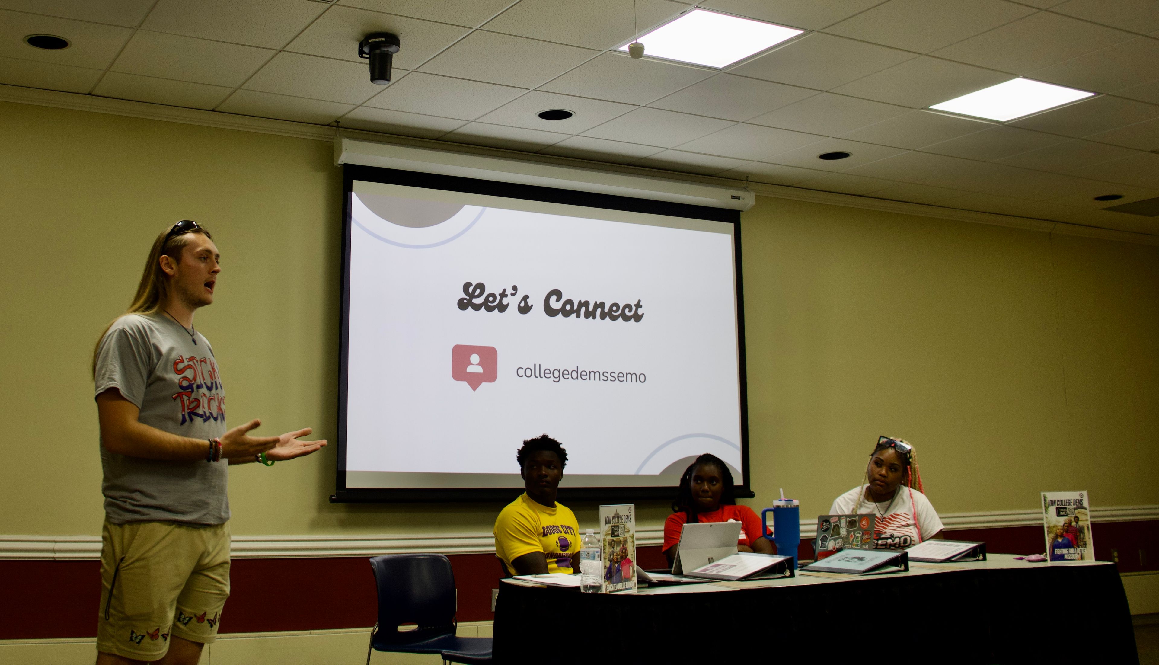 College Democrats of SEMO empower student voices at General Body Meeting