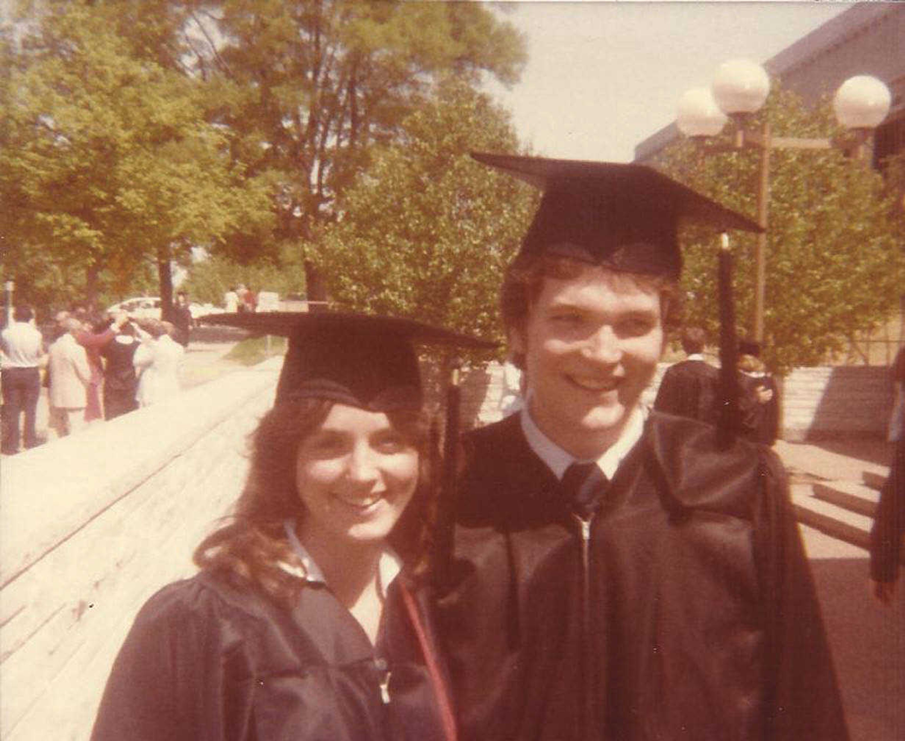 Robert Cox and Janie Cox after graduation. Submitted photo