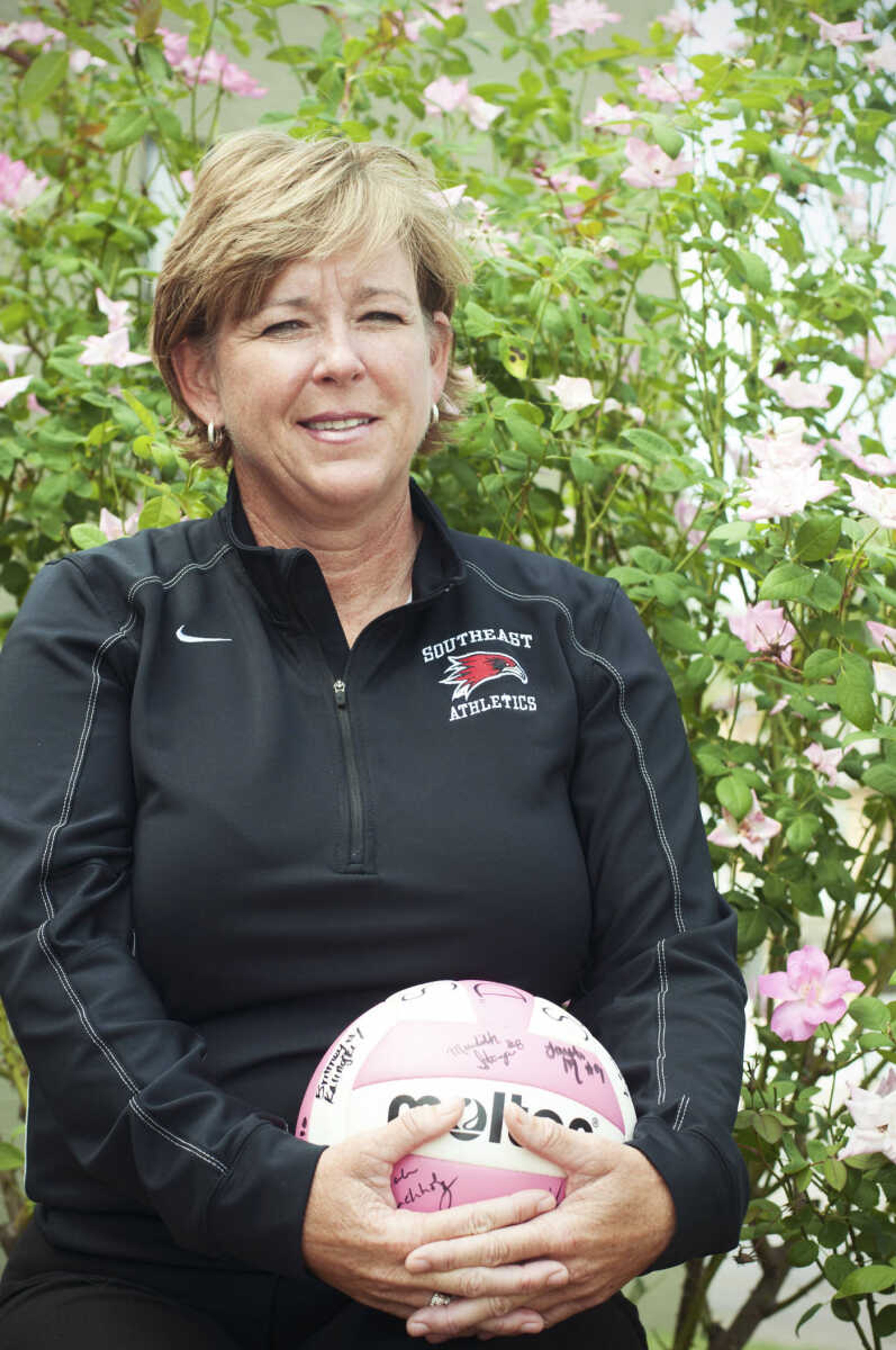 <b>Cindy Gannon is the founder of "Dig for Life." She is the current senior associate athletic director and senior woman administrator at Southeast. </b>Photo by Alyssa Brewer