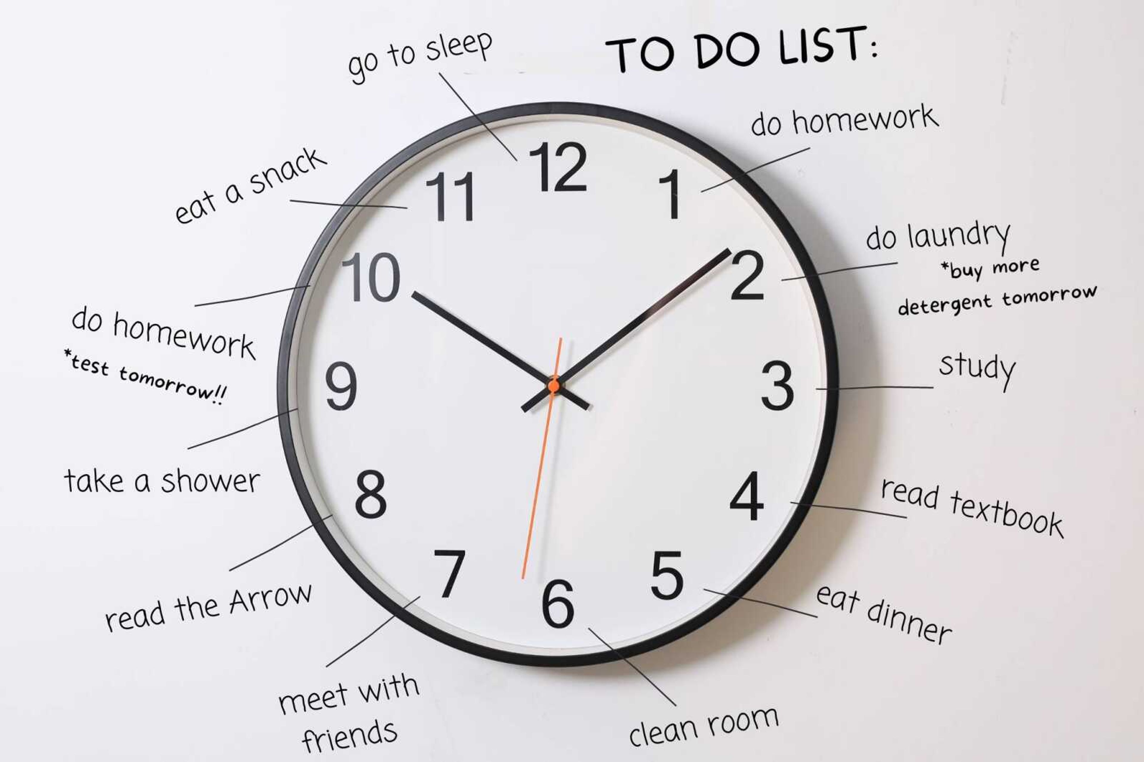 A college student’s guide to getting a hectic schedule under control
