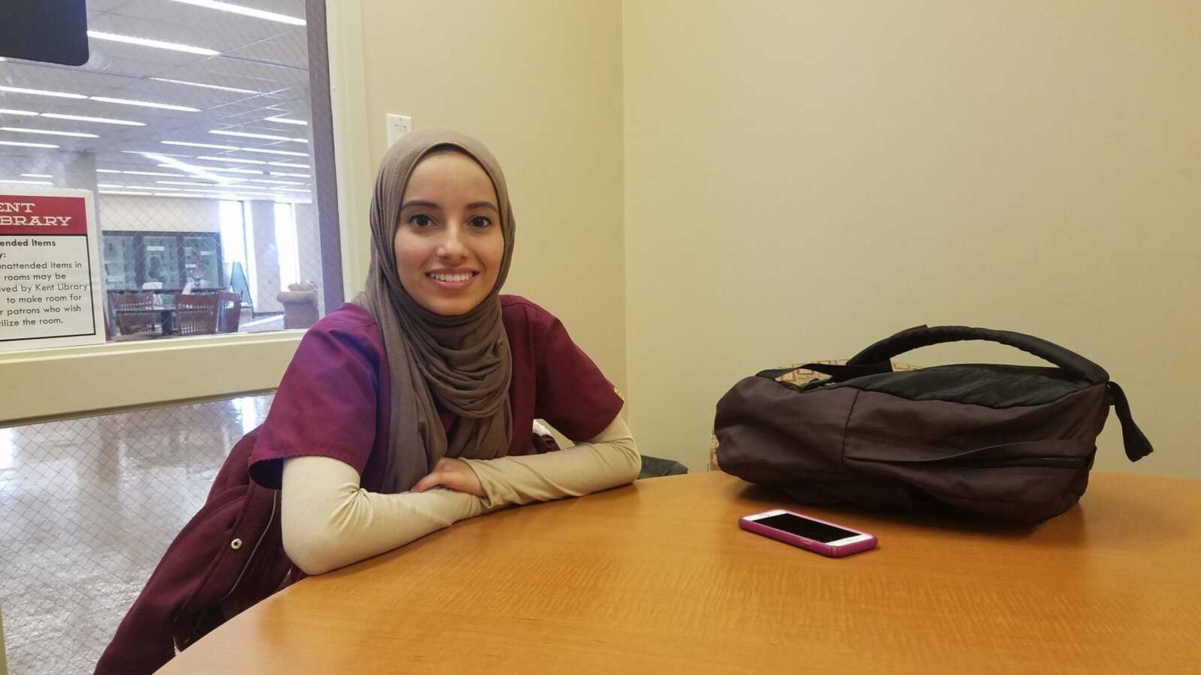 Sophomore Abrar Aleman was born in Yeman and came to the united States when she was 4 years old so her father could go to school.