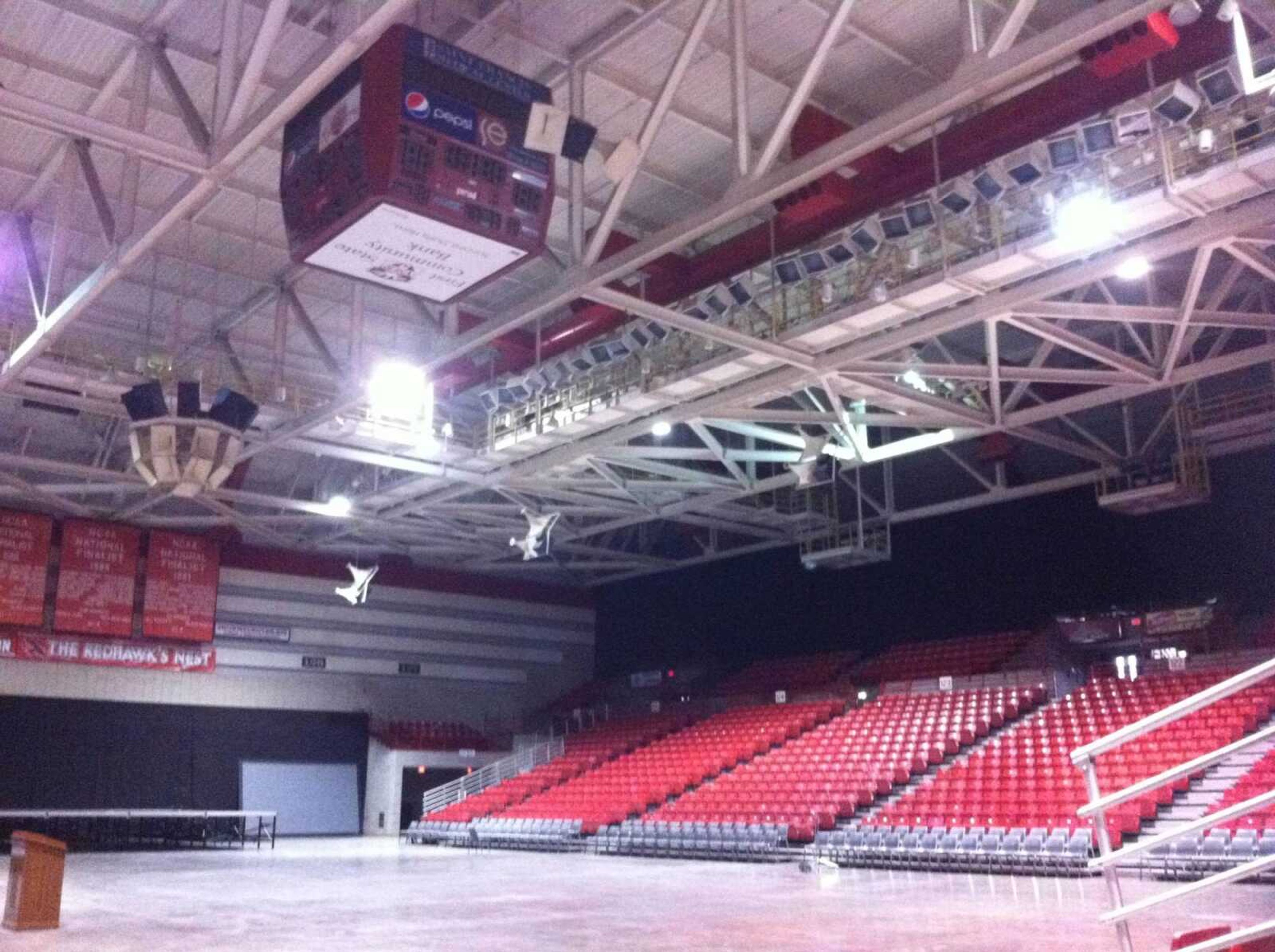 The Show Me Center Arena. Photo by Alyssa Brewer