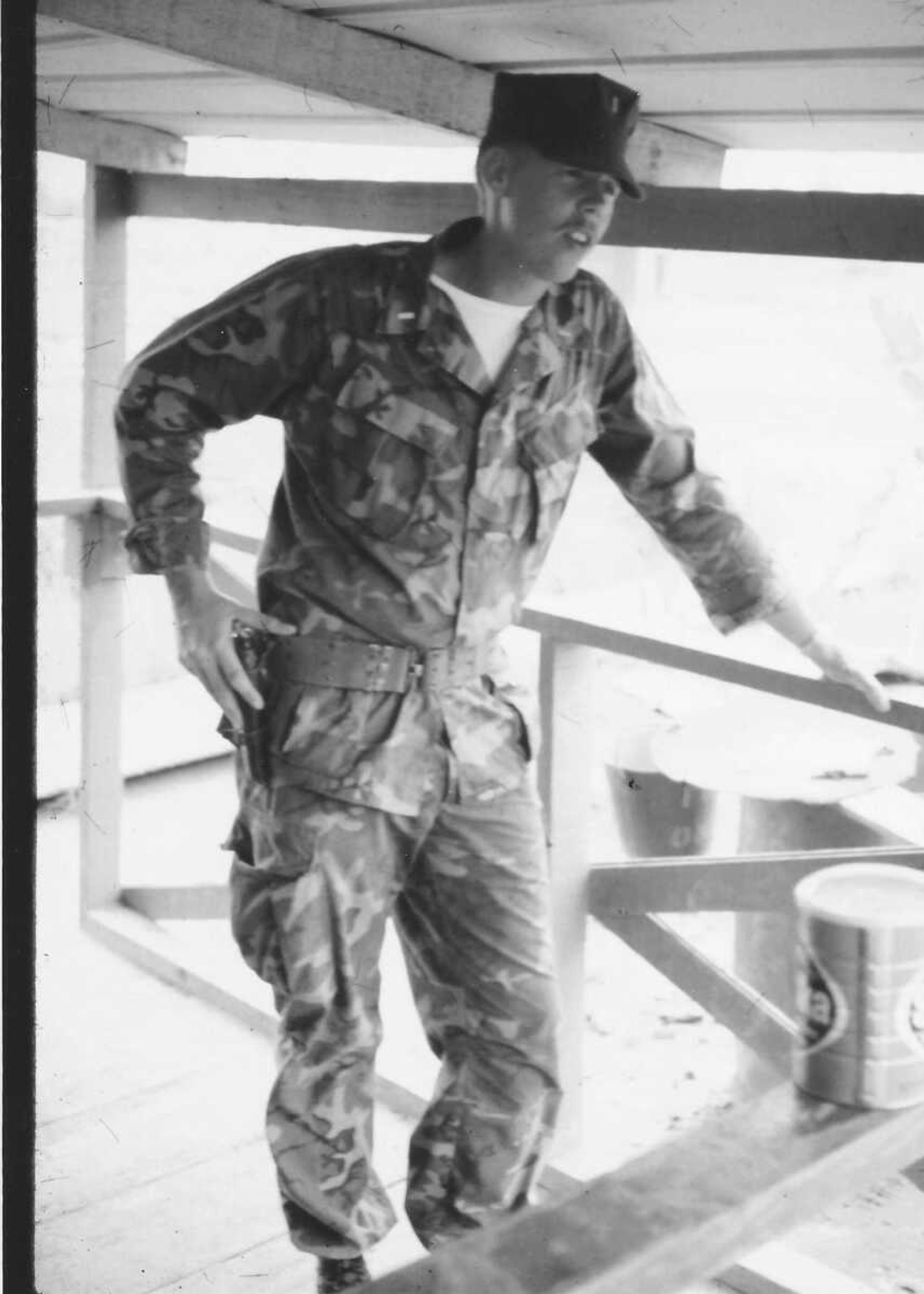 Harold G. Walker, SEMO graduate, 1967, USMC First Lieutenant in Vietnam.