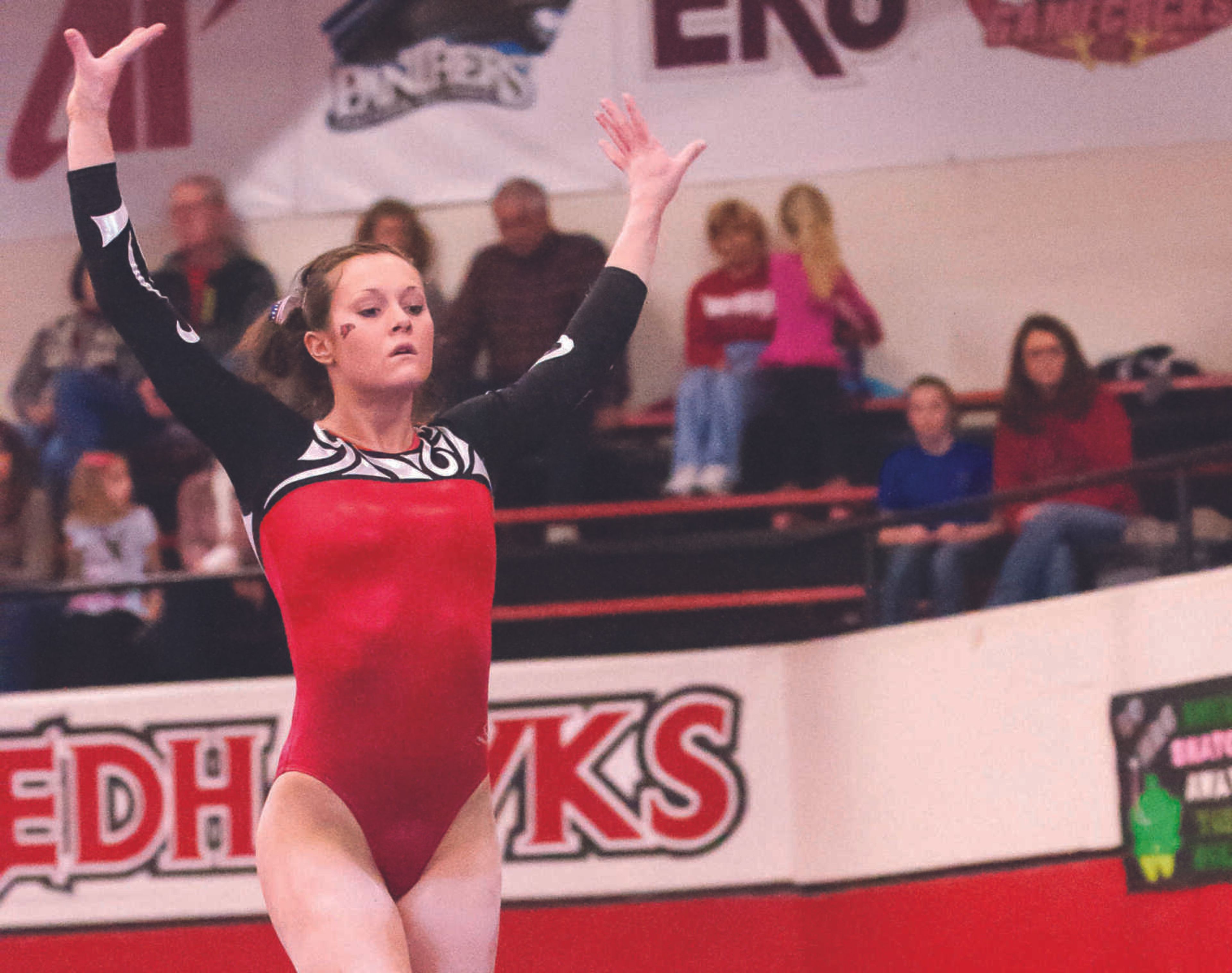 Southeast gymnast has success after foot injury