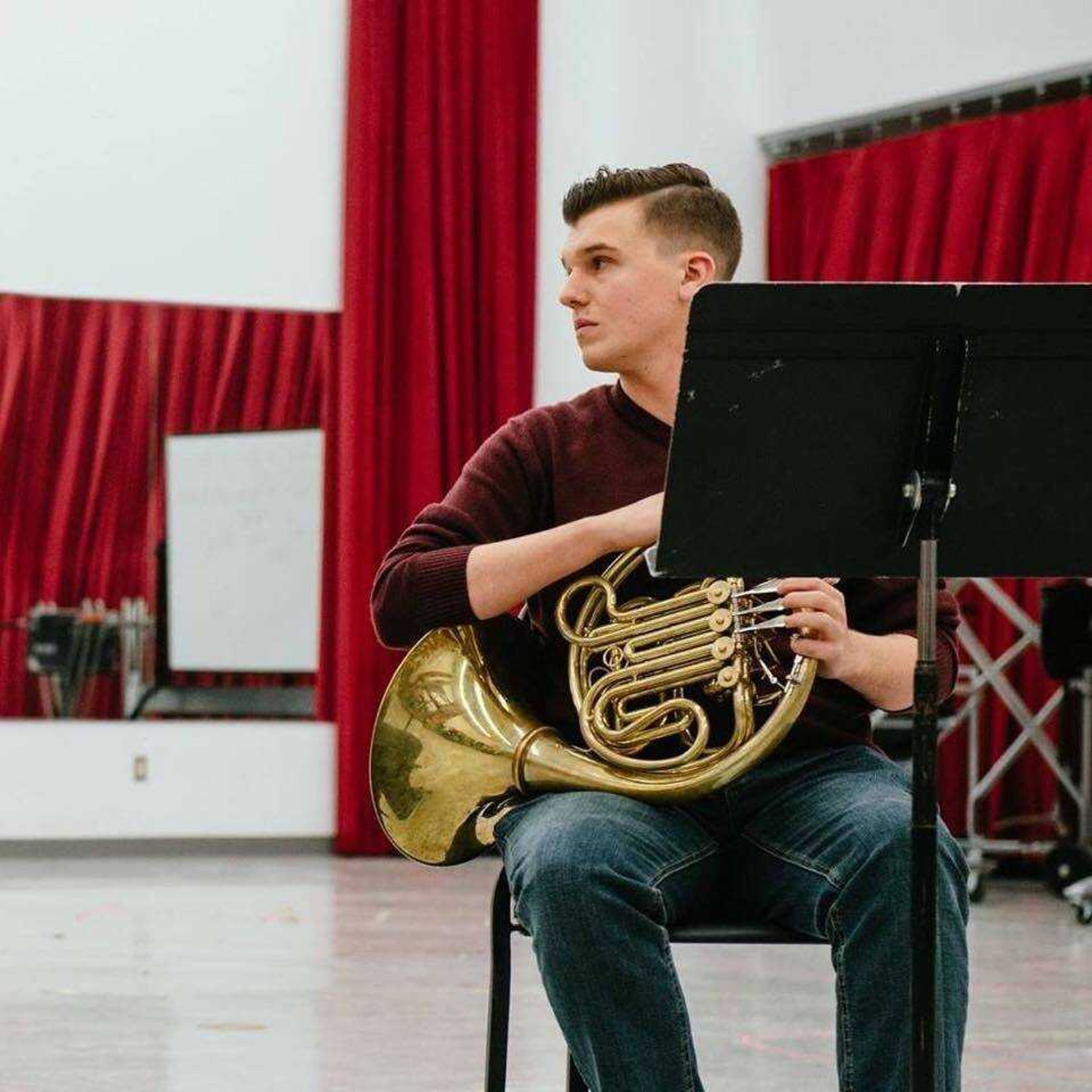 Southeast alum Jordan Redd emersed himself in the art of the French horn, and is set to claim a national title. 