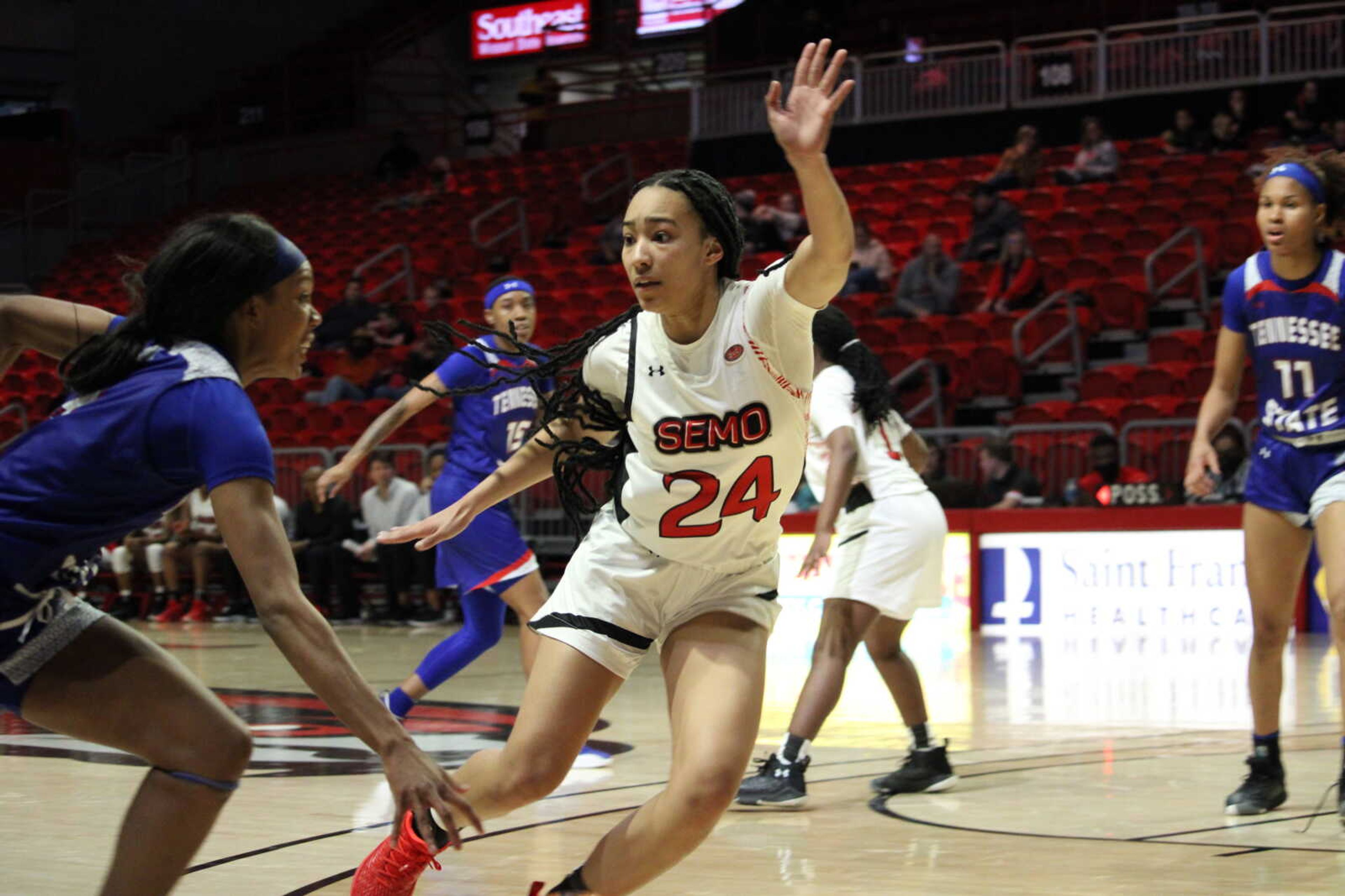 SEMO women’s basketball falls to Tennessee State, extends losing streak