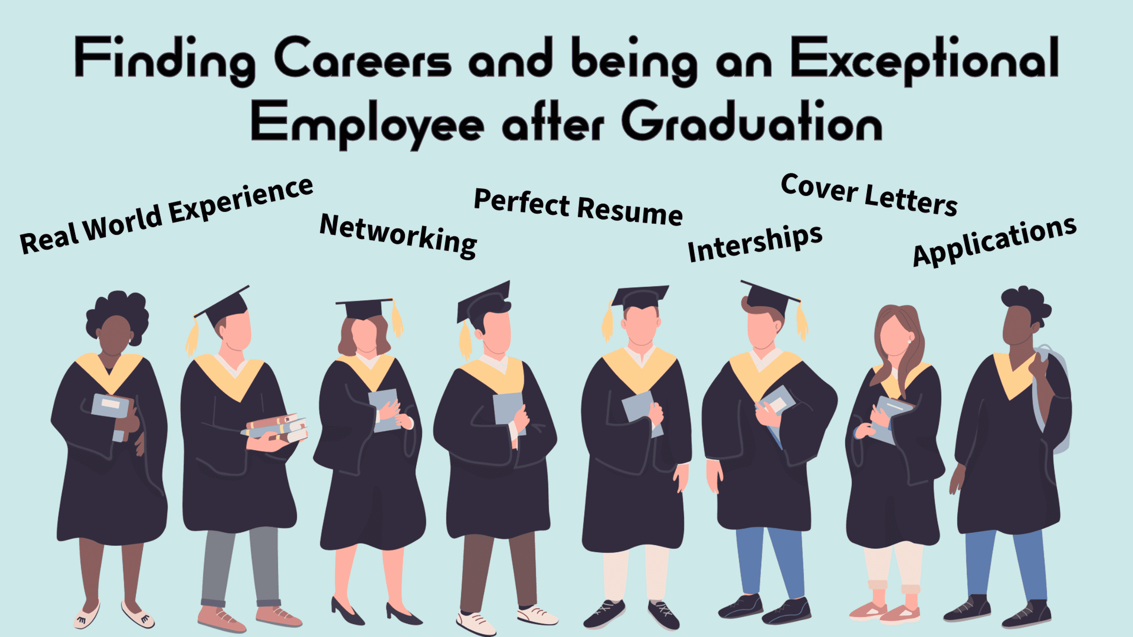 Finding careers and being an exceptional employee after gradation