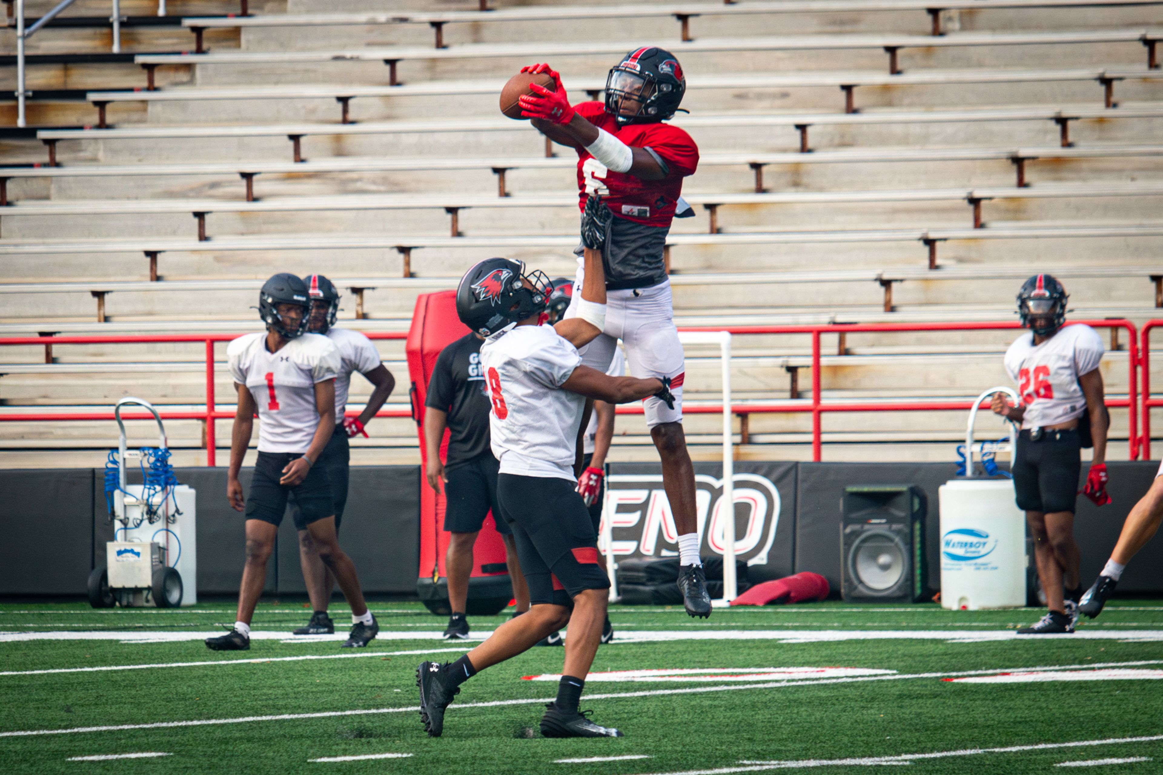 The new kids on the block: Redhawks receivers rack up receptions