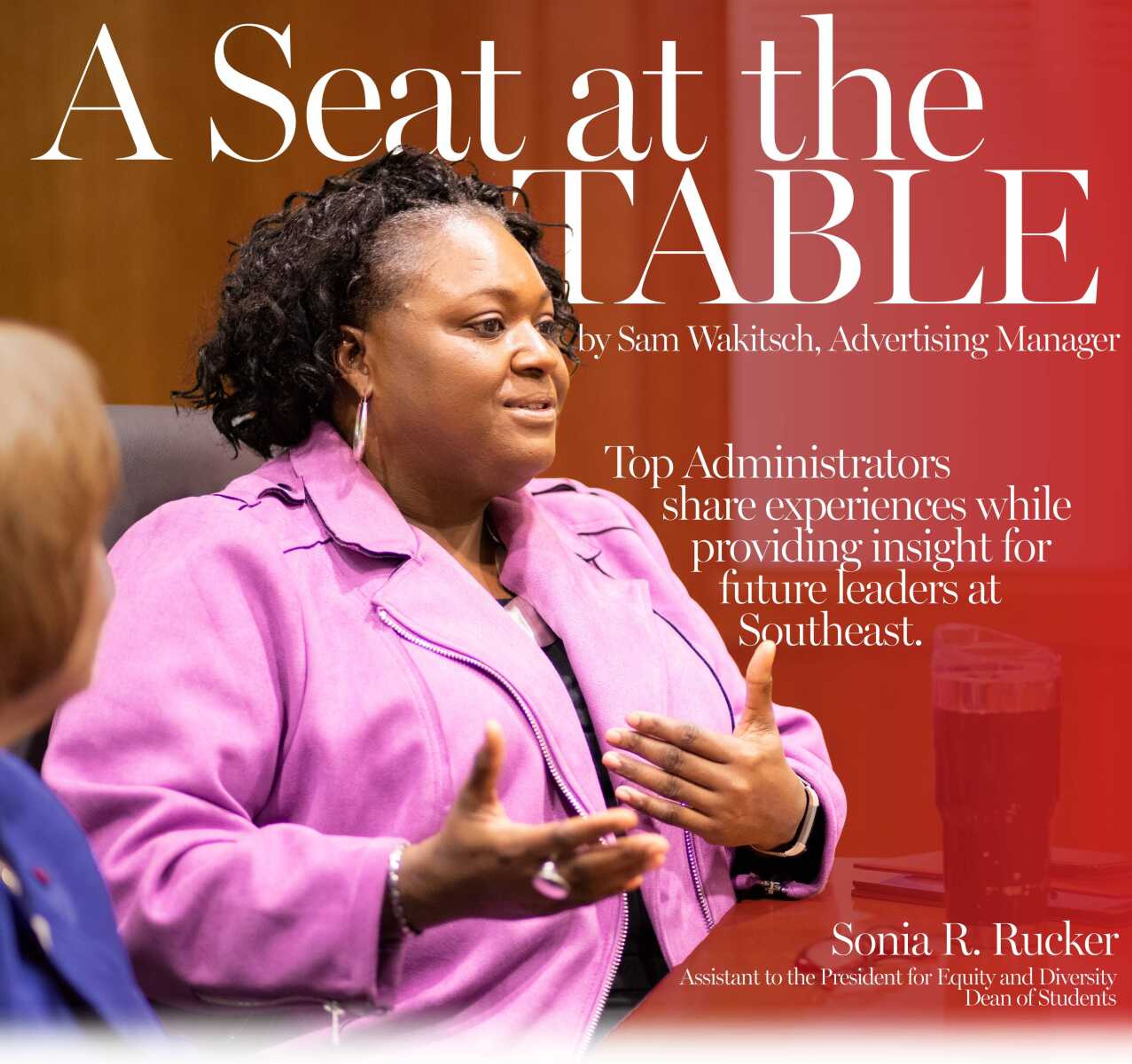 Sonia R. Rucker, Assistant to the President for Equity and Diversity and Dean of Students 