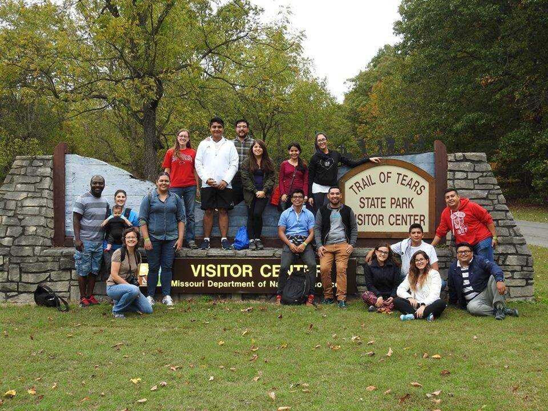 Aside from their students the students and their mentor faculty explore popular areas in Southeast Missouri. 