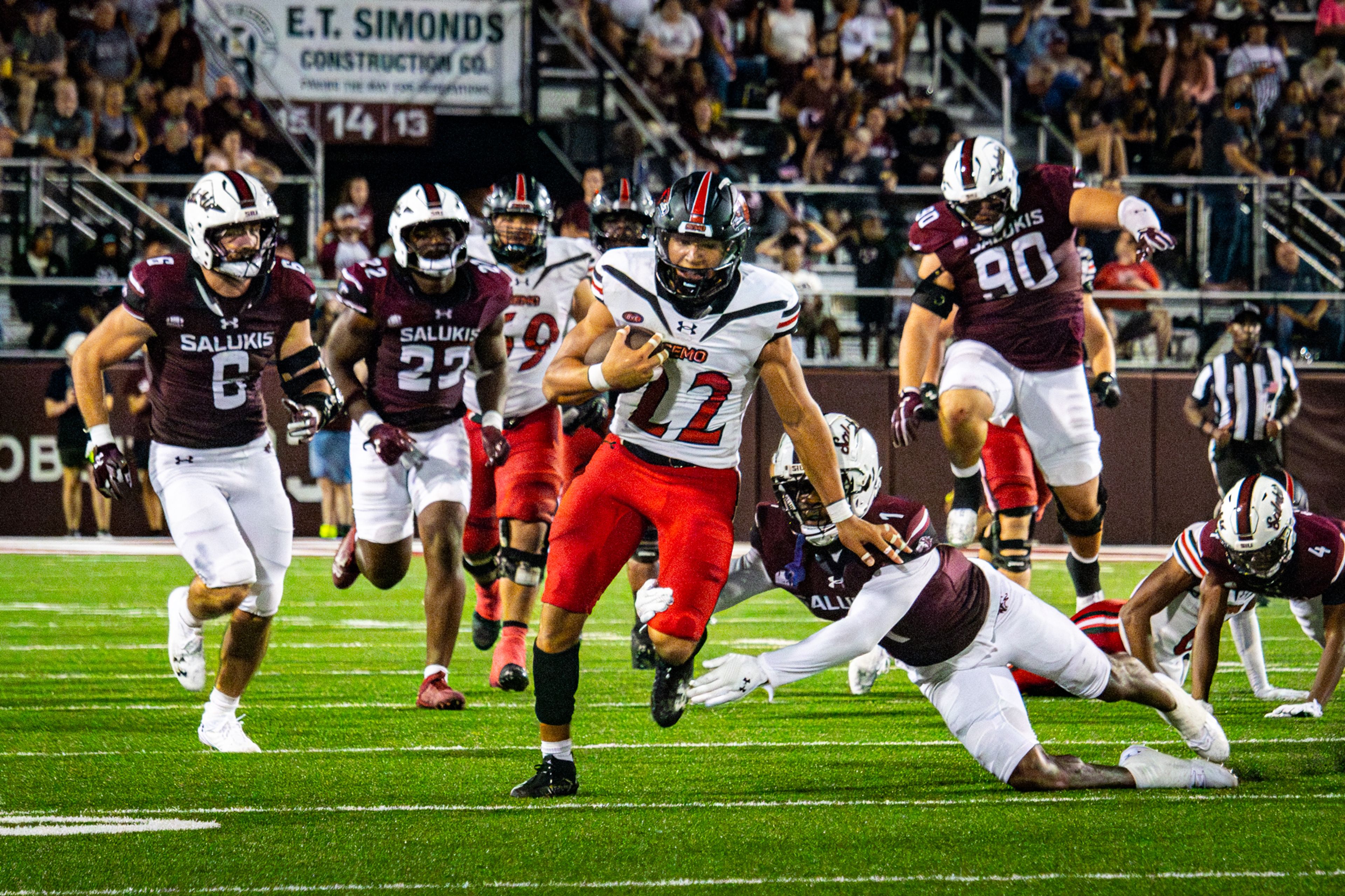 Payton Brown continues to dominate the backfield, named Big South-OVC Freshman of the Week
