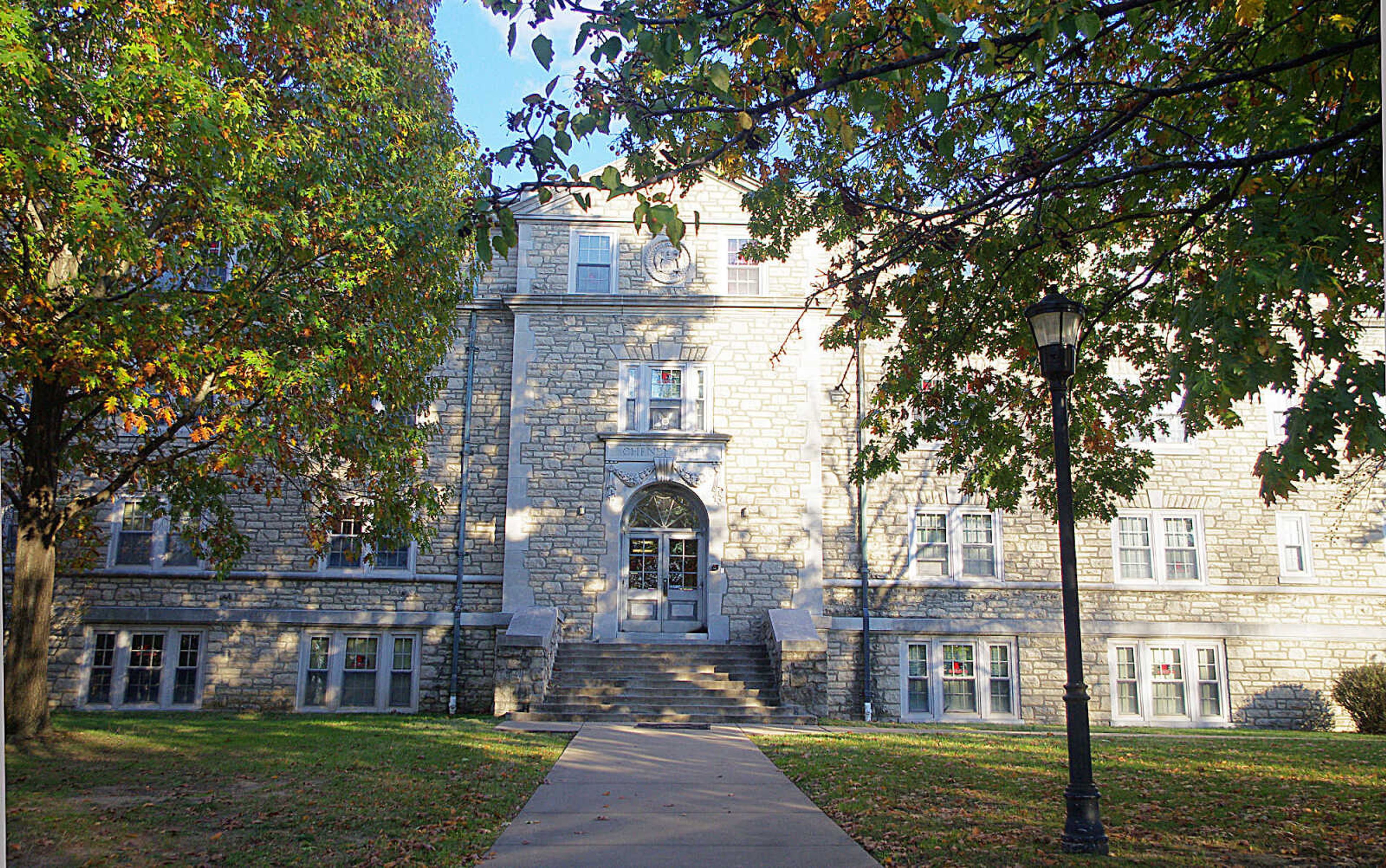 Cheney Hall is rumored to be haunted by a girl who committed suicide in her bathtub. Photo by Nathan Hamilton