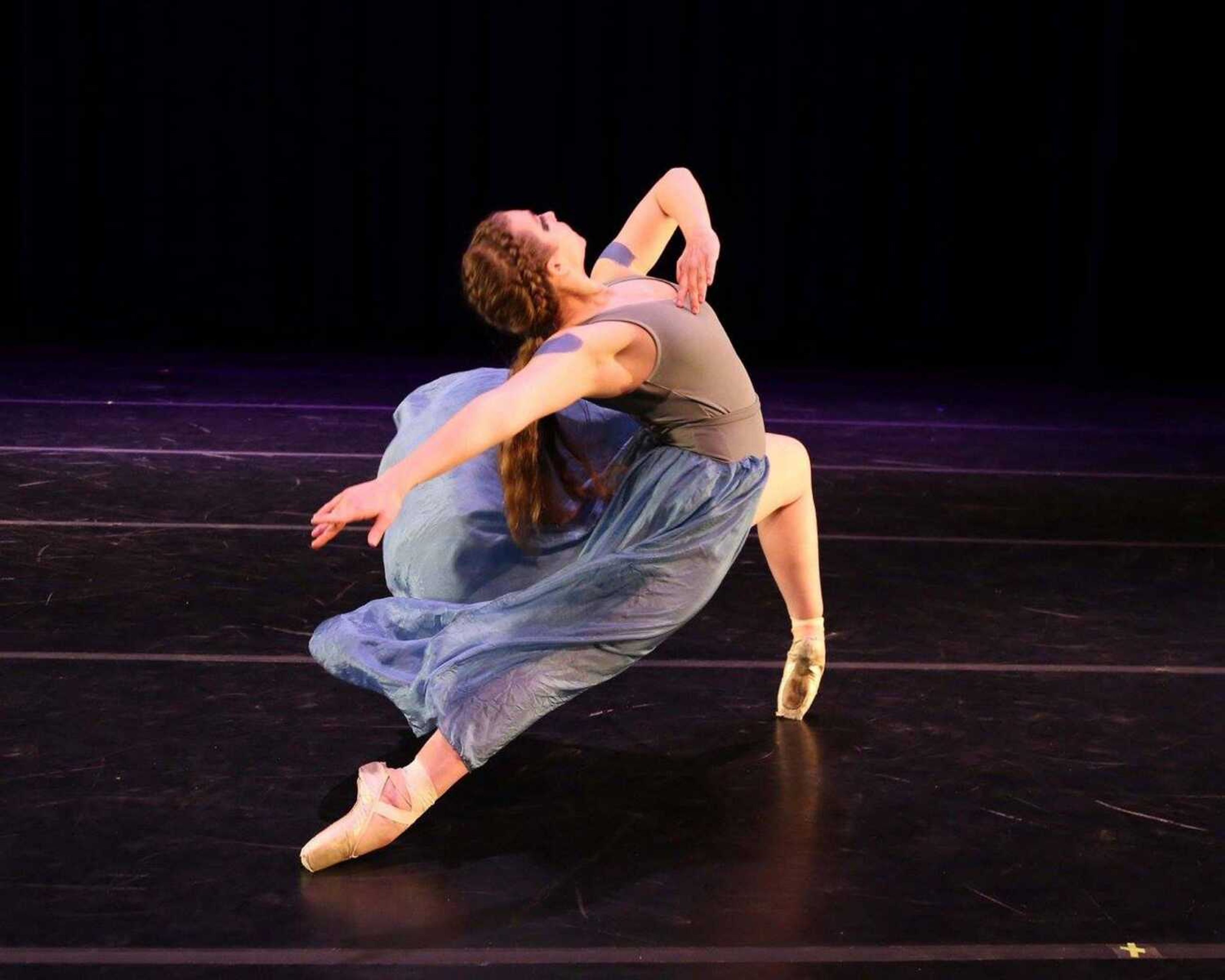 Hannah Misenheimer dances at a previous Spring for Dance performance.