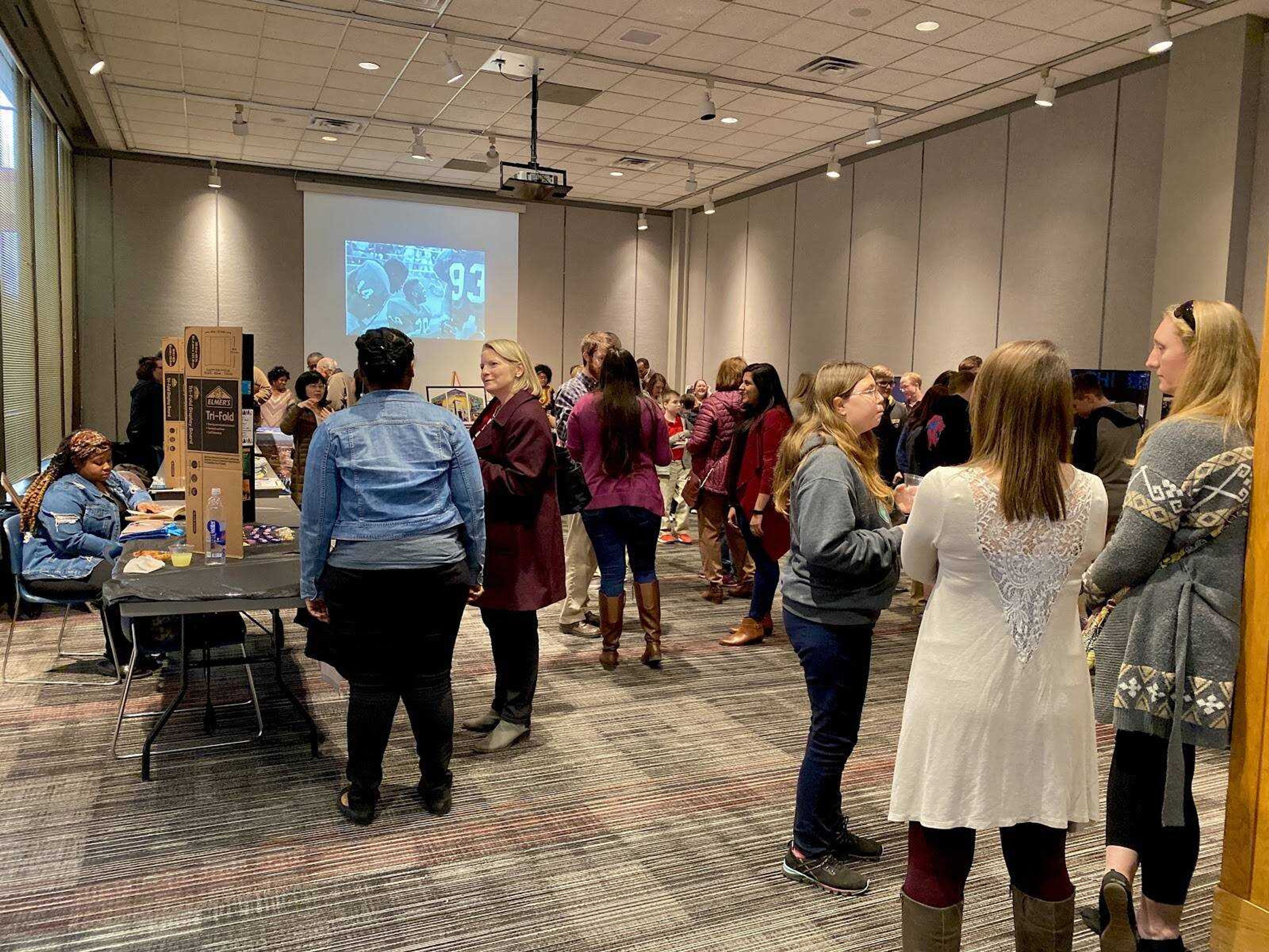 Members of the Southeast community had the chance to talk to representatives from a variety of organizations and learn about their history and look at multiple historical exhibits. 