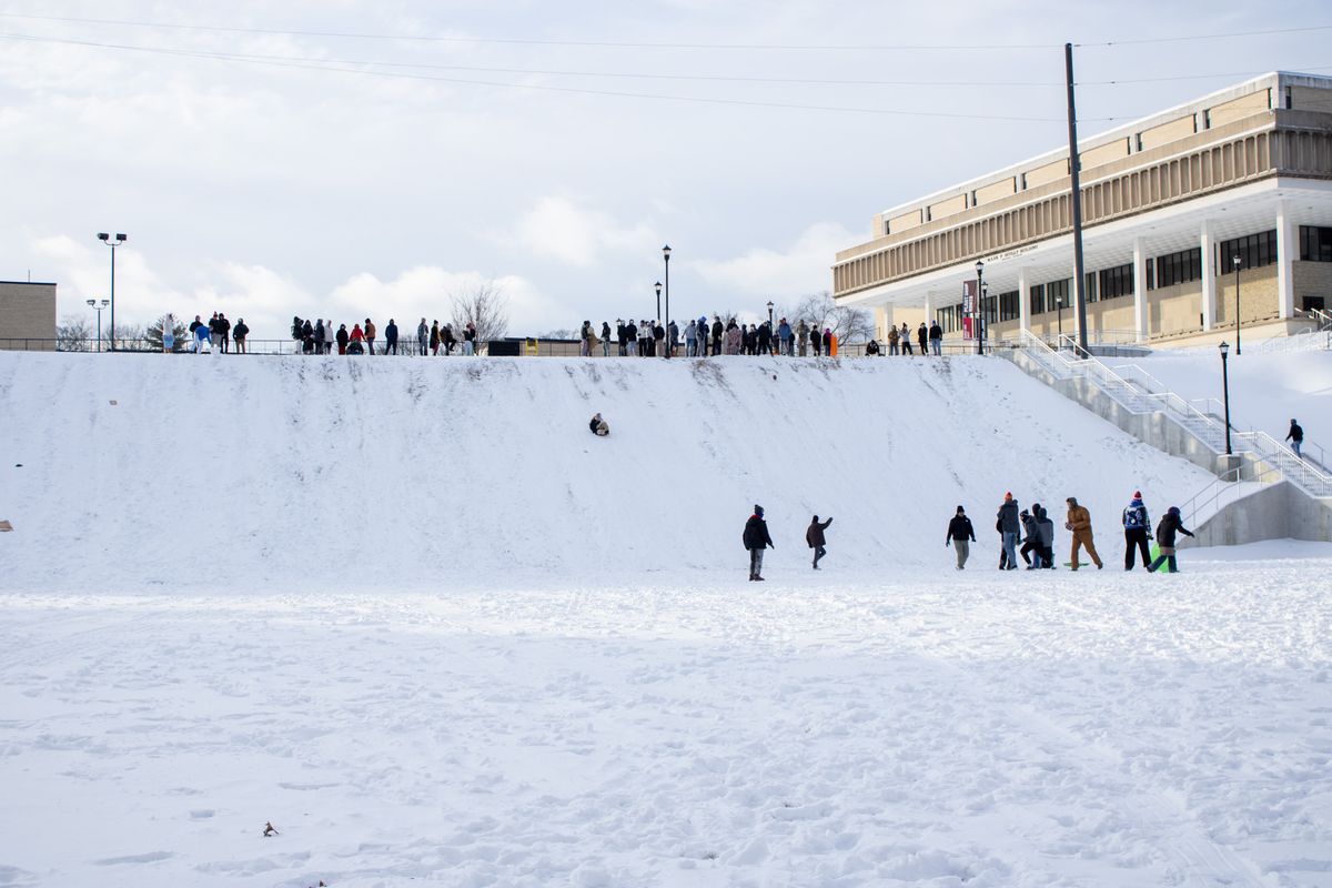 What does a snowstorm mean for international students?