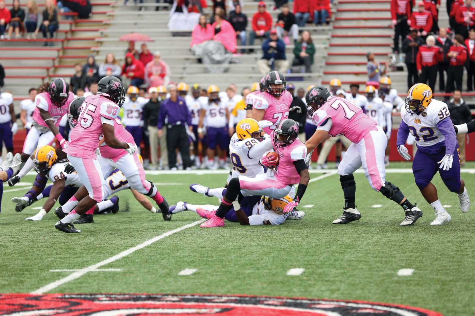 Football team gets back on track with 38-17 win over Tennessee Tech