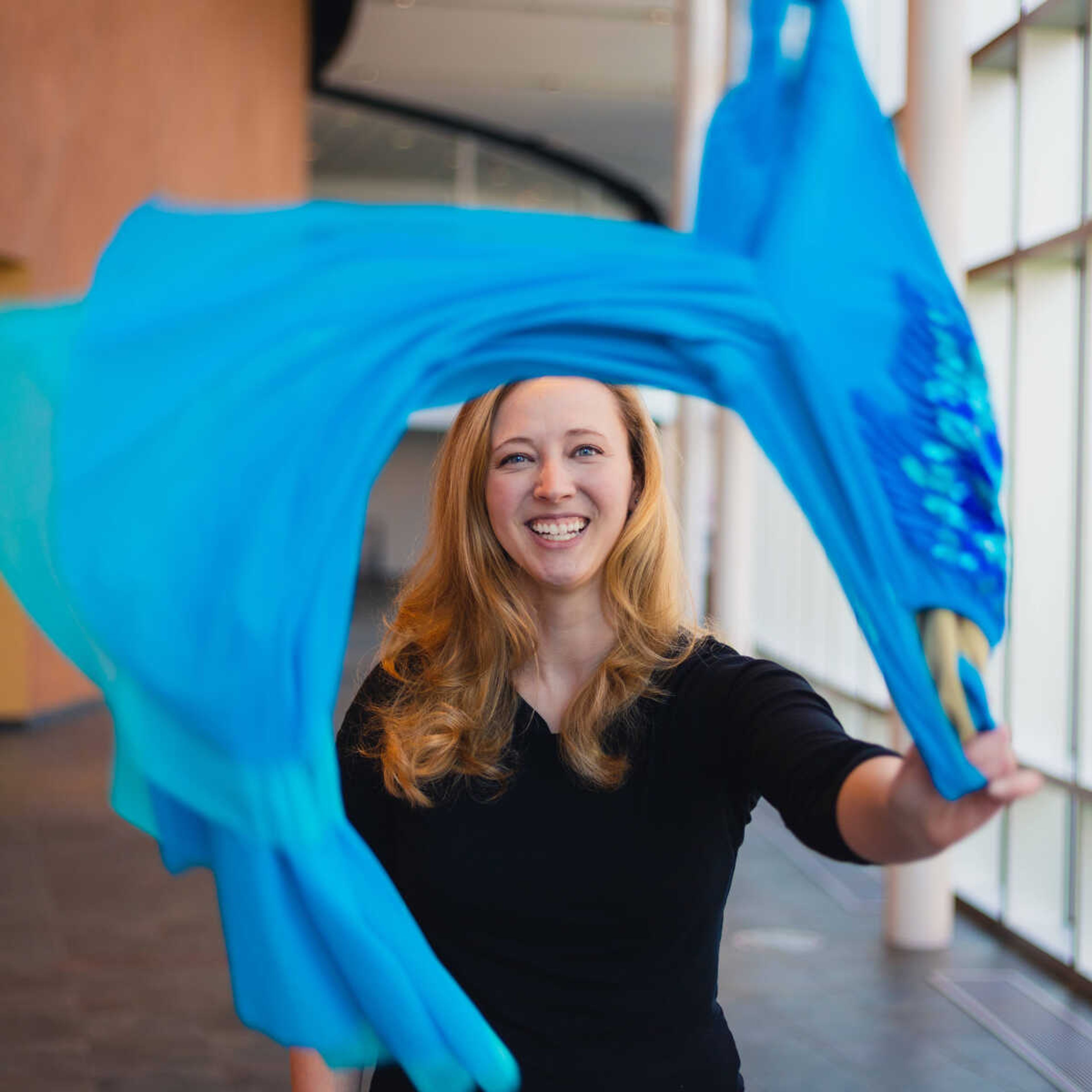 Alyssa Alger, 31, has built Alger Designs from the ground up since she was getting her master’s at the University of Arizona. Now Alger balances being an instructor of dance at Southeast with running her own small business.