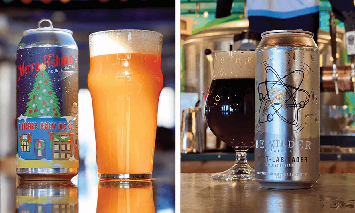 Labnlager Beer reviews: Fisher Merry Fishmas and Bewilder Malt Lab Lag...